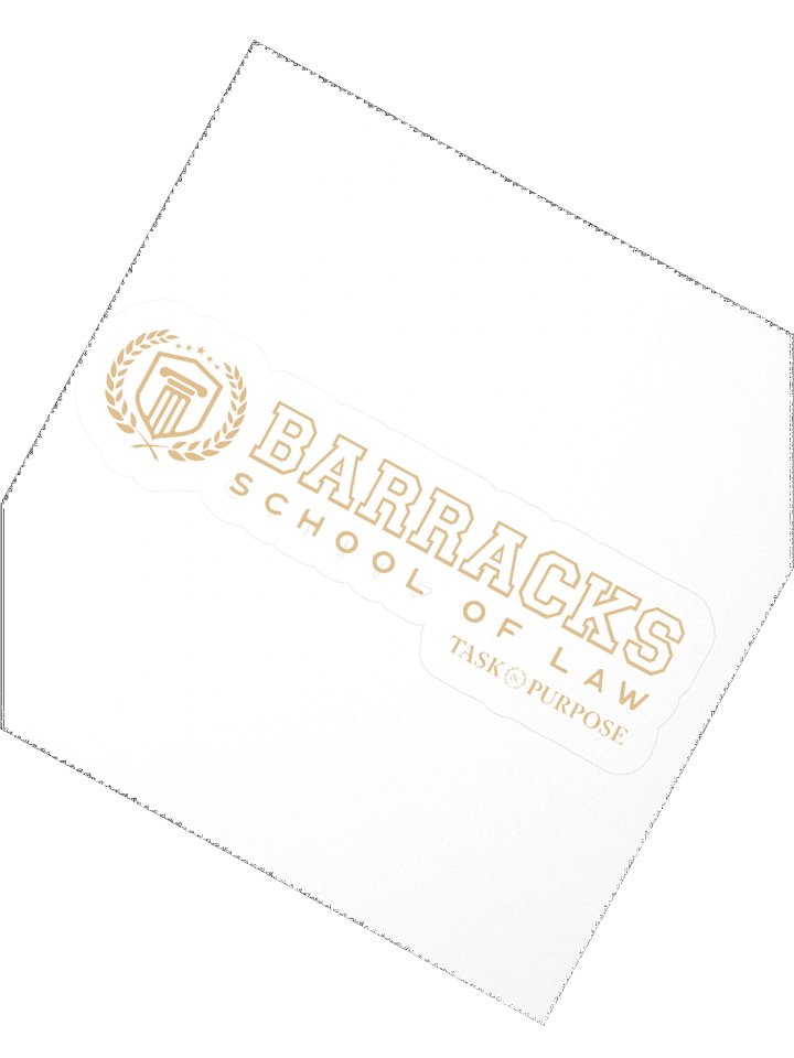 Barracks School Of Law Sticker product image (5)