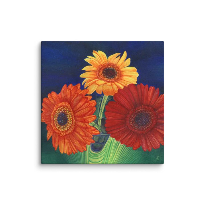 Blank Canvas Collection - Bright Gerberas product image (1)