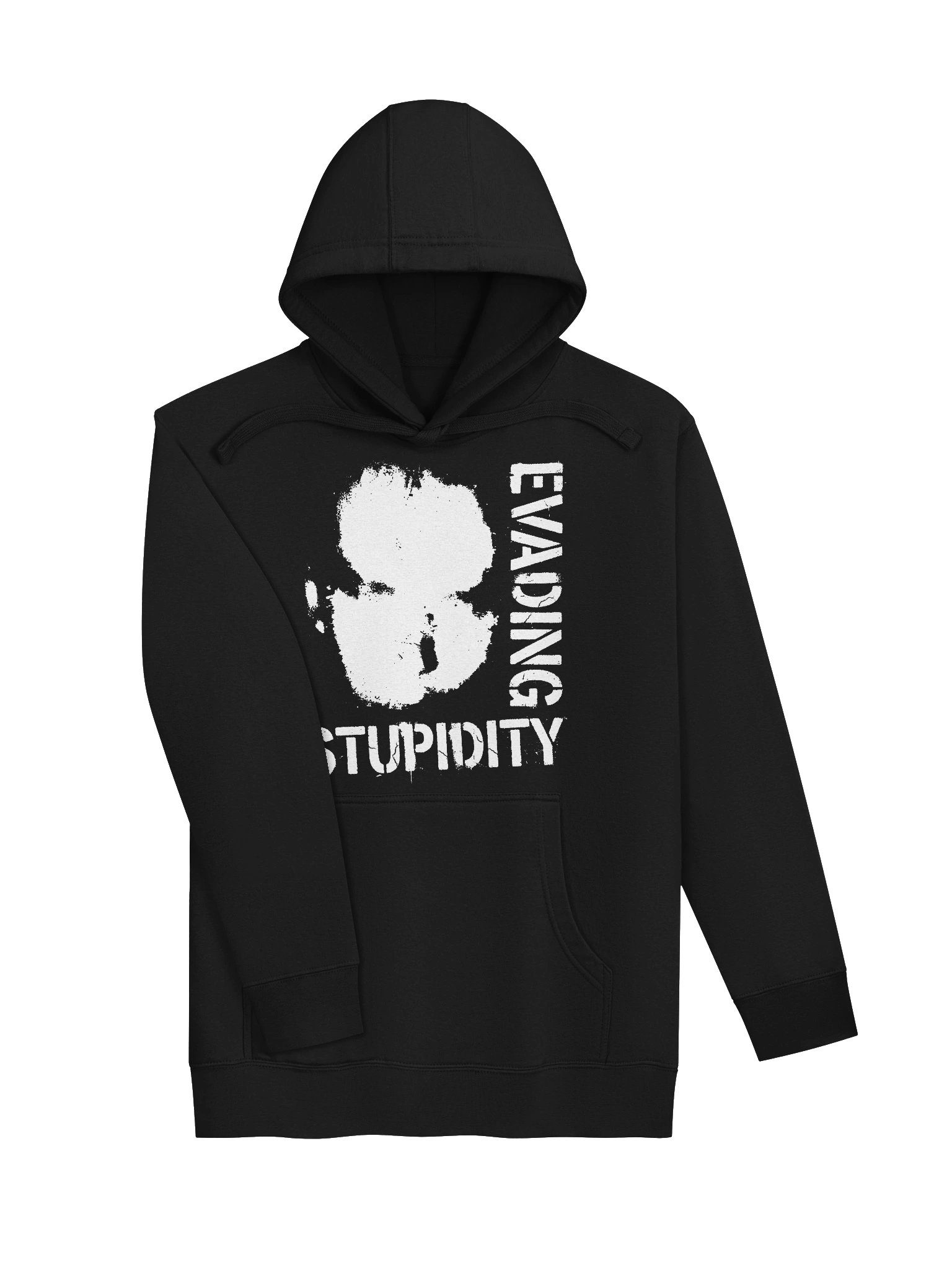 "Evading Stupidity" // Midweight Hoodie product image (3)