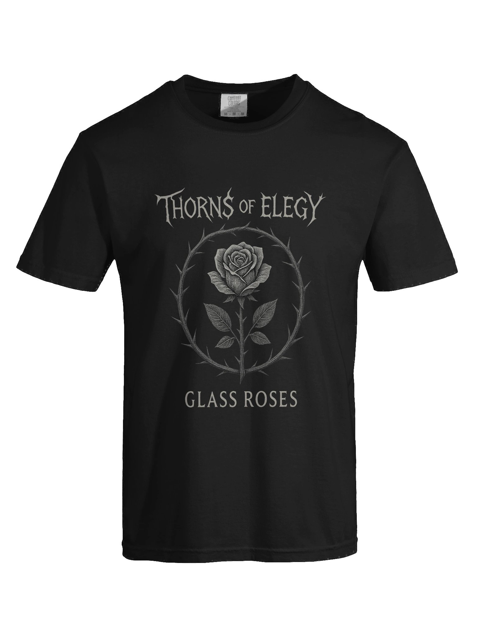 Thorns of Elegy – Glass Roses Tee product image (4)