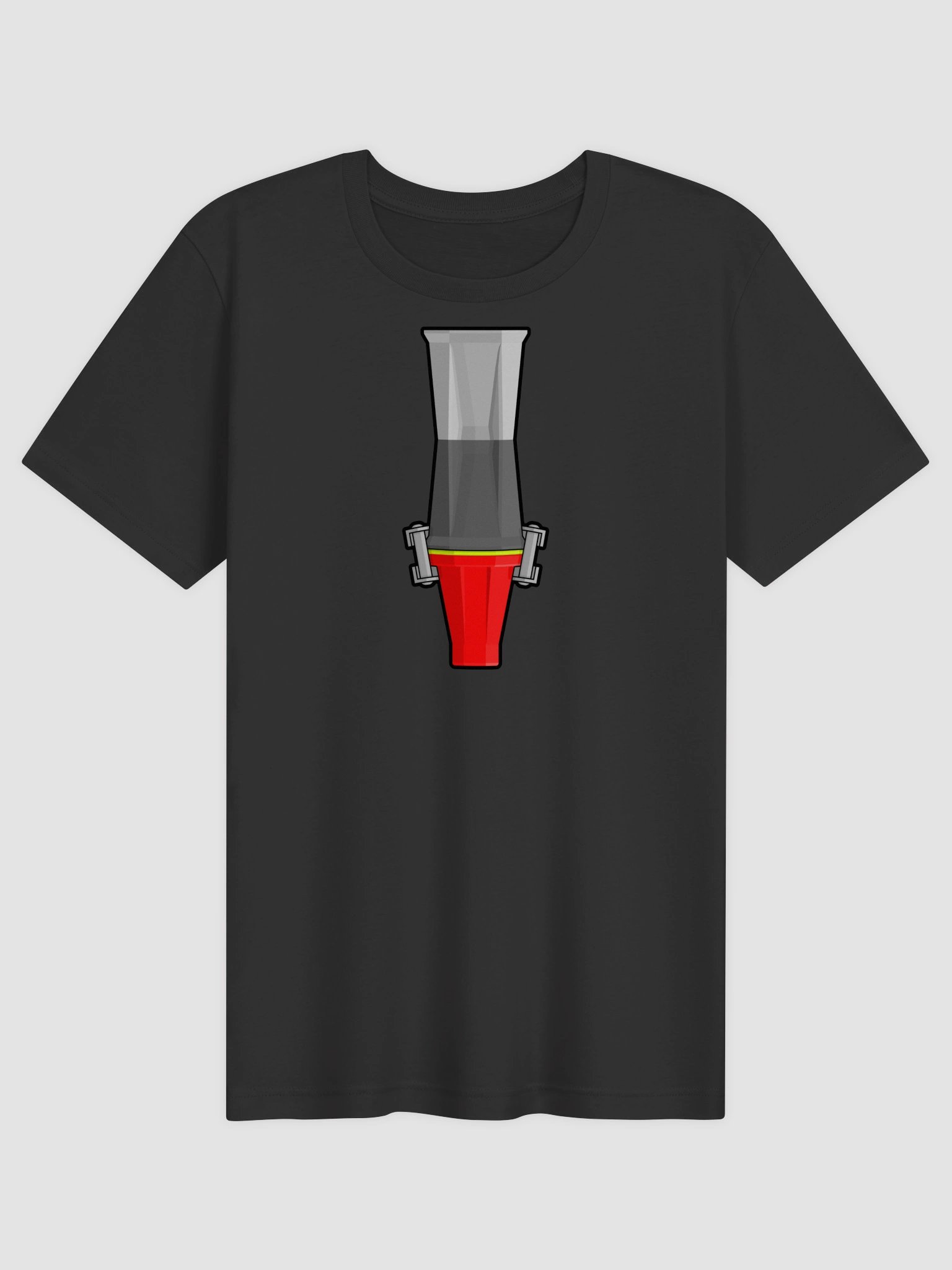 Pin Cup Claw Stack T-Shirt Red product image (1)