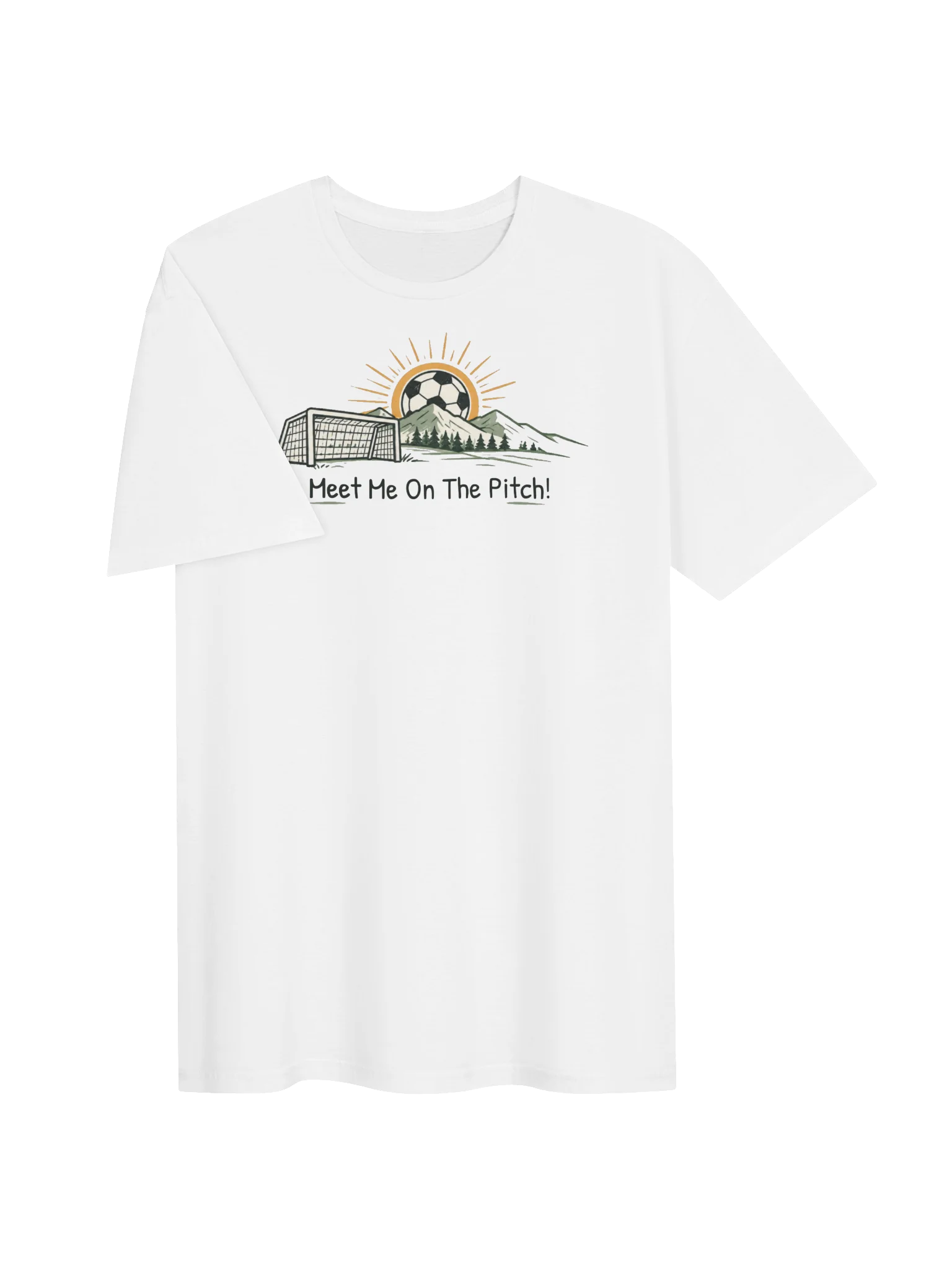Meet Me On The Pitch Soccer Tee product image (3)