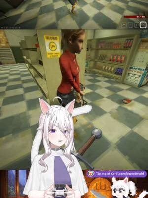 Typical day at Walmart in Florida | #swordmaid on #Twitch #shiftatmidnight #vtuber #gaming #neko @kikiroid