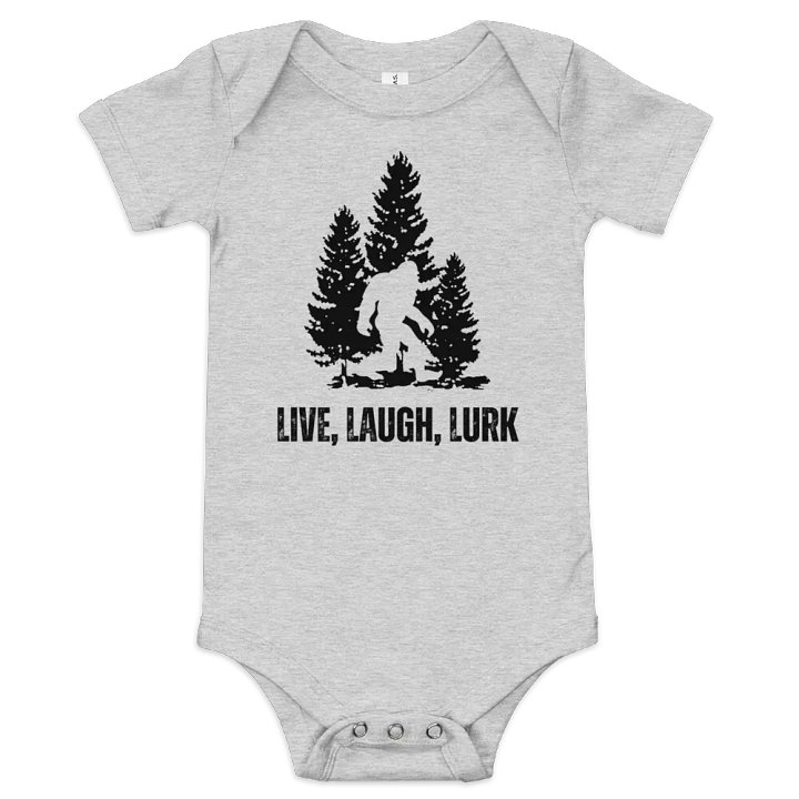 Live, Laugh, Lurk Baby Bodysuit product image (1)