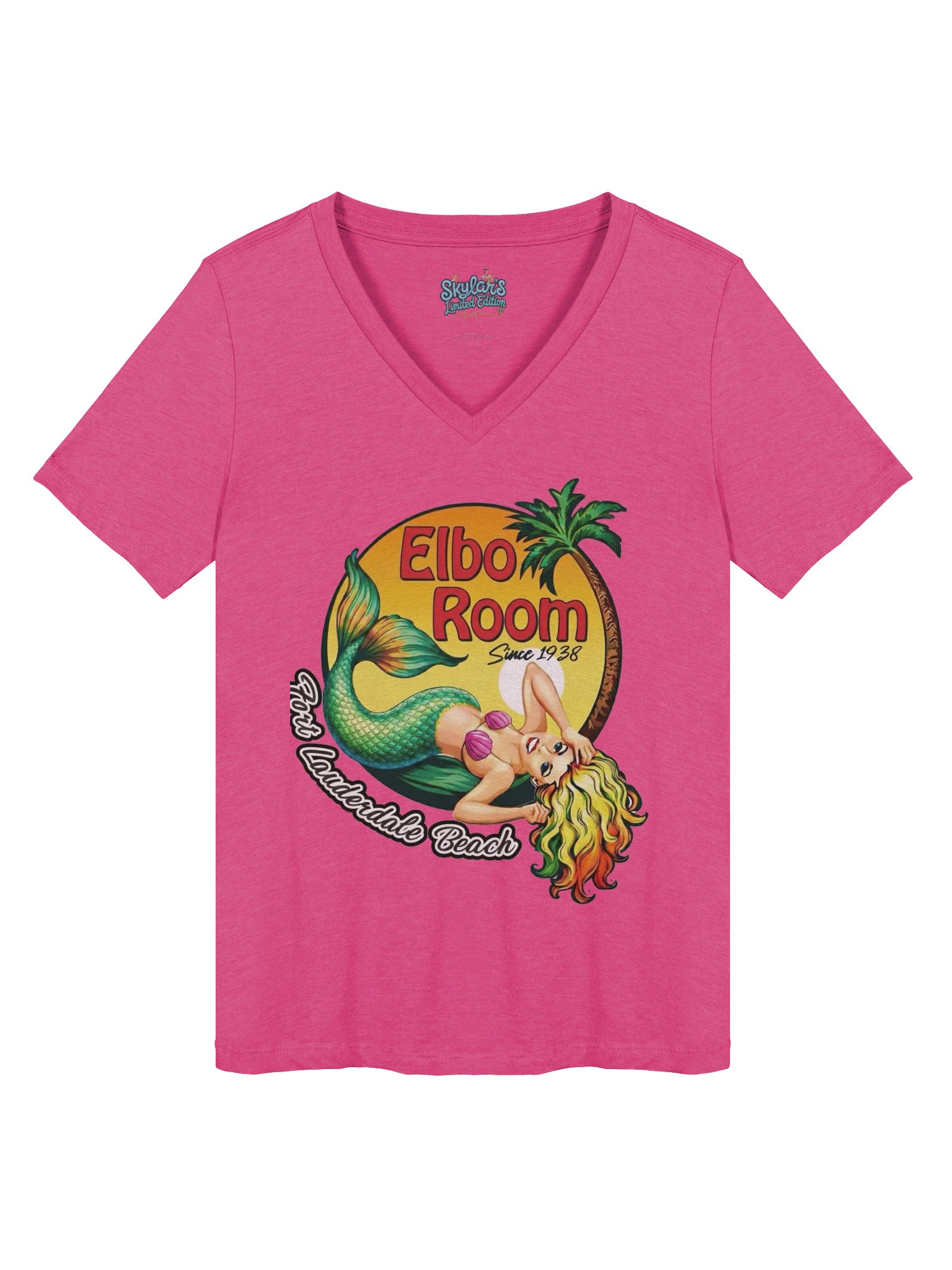 Elbo Room Mermaid V-Neck Tee product image (1)