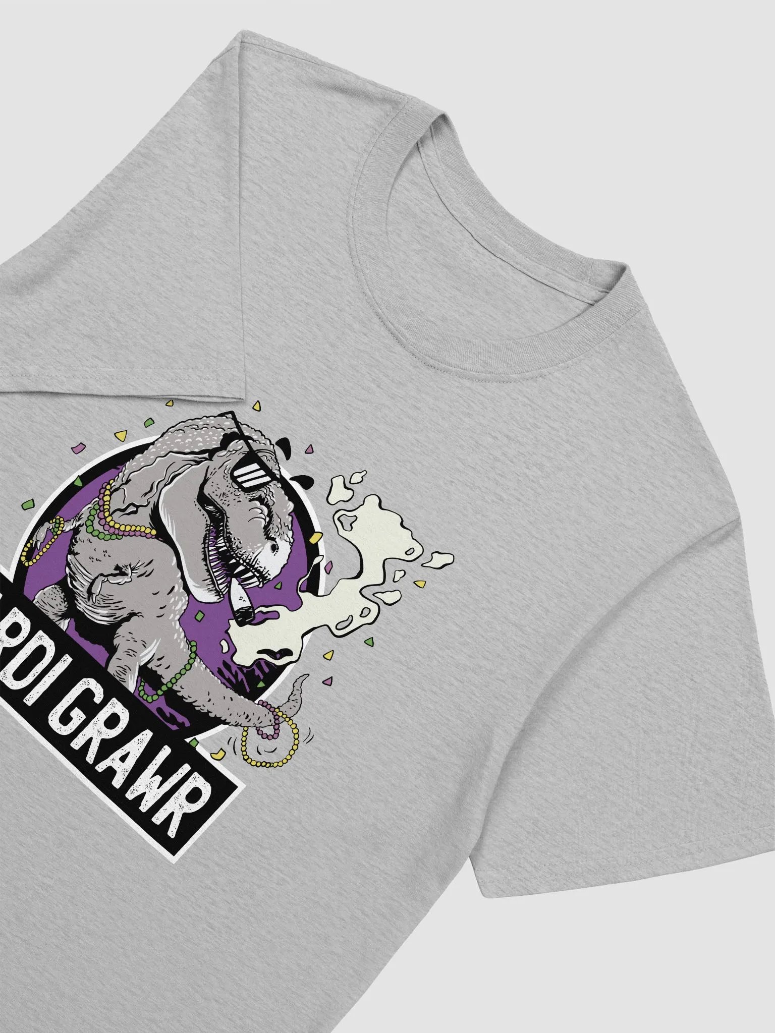 MARDI GRAWR T-Rex Celebration Unisex T-Shirt product image (6)