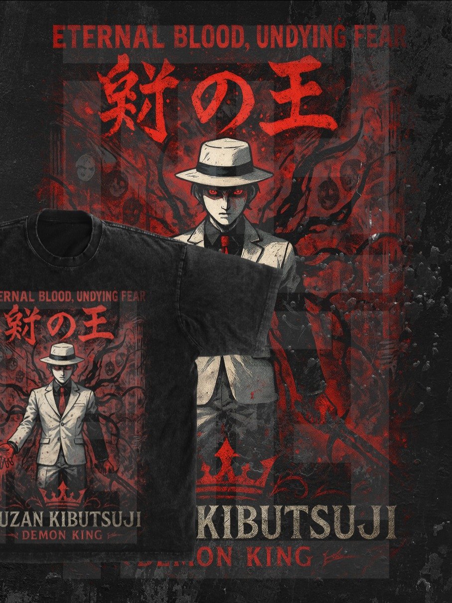 MUZAN KIBUTSUJI Demon slayer | Kimetsu no Yaiba t-shirt PNG design product image (1)