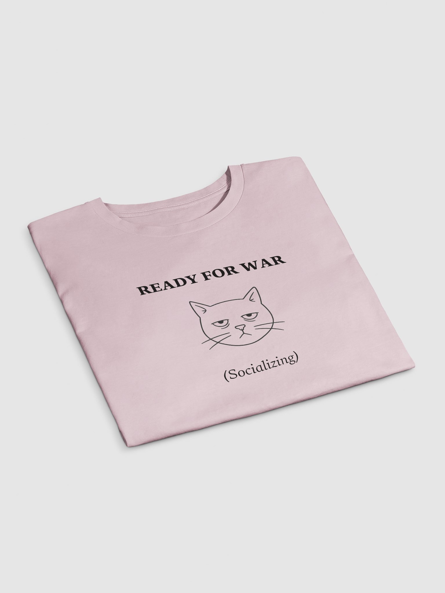 Ready for War (Cat) Crop Top product image (3)