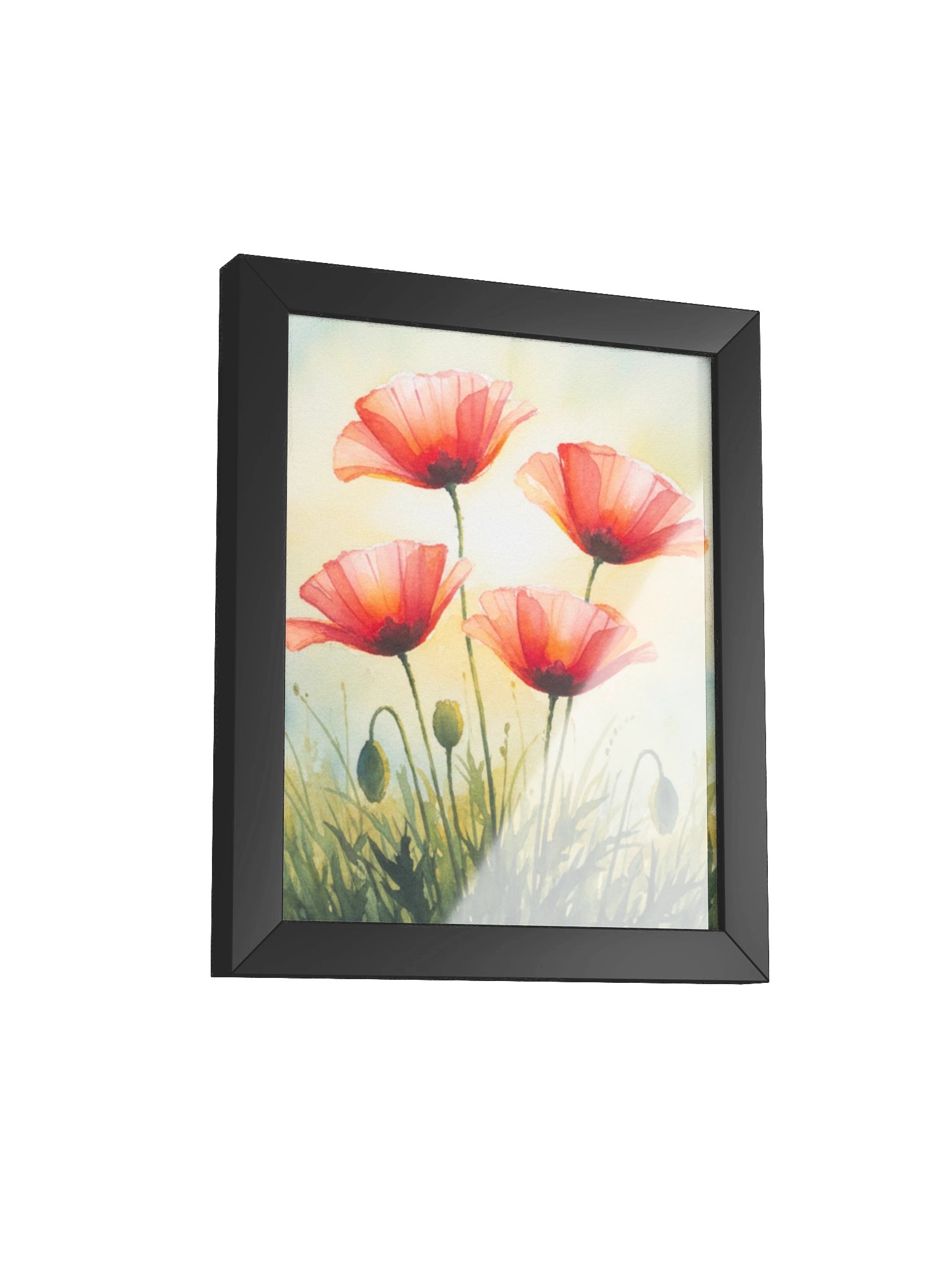 Red Poppy Serenity Framed Poster product image (8)