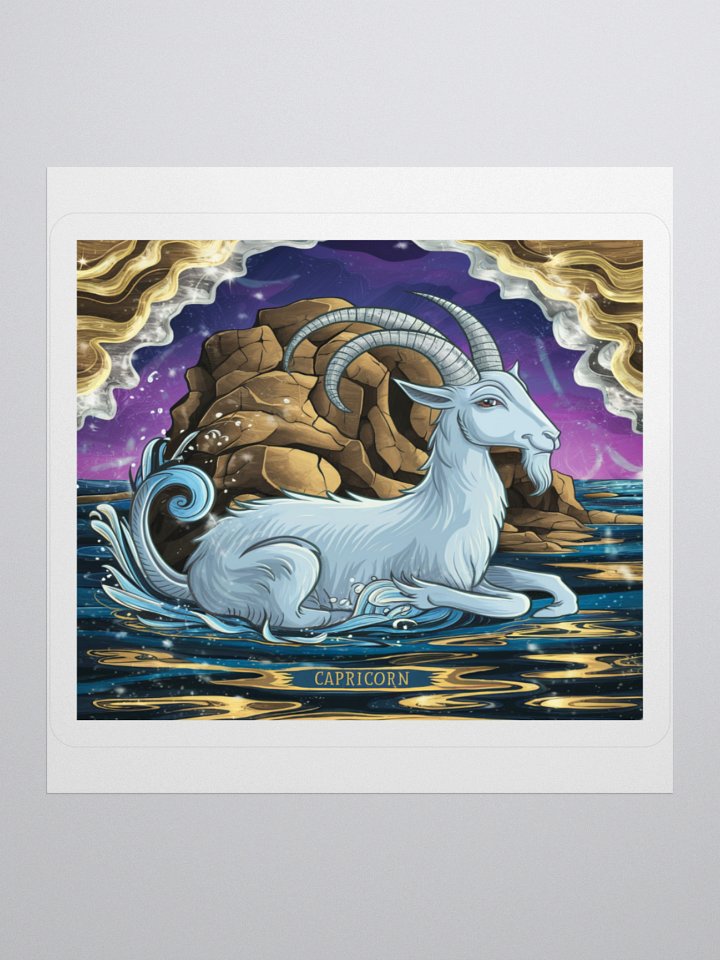 Capricorn Kiss-Cut Sticker product image (3)