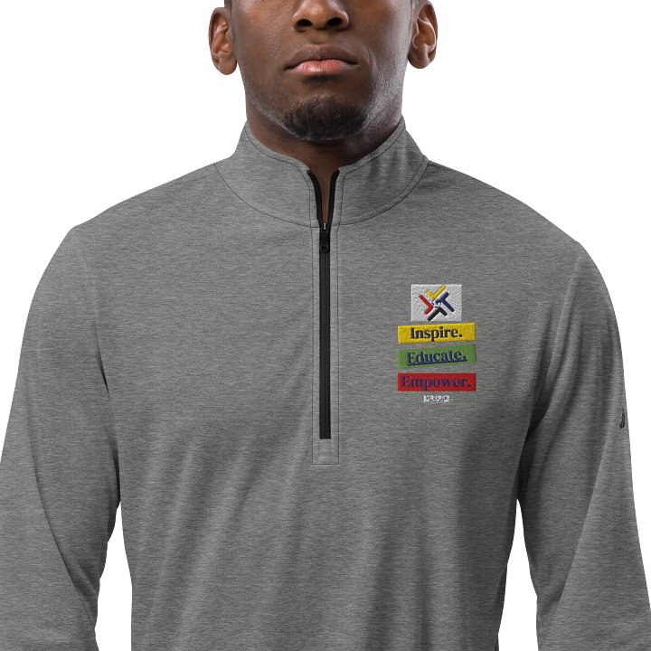 Inspire, Educate, Empower Global Vi-2s-Dk Logo Quarter-Zip Pullover product image (19)