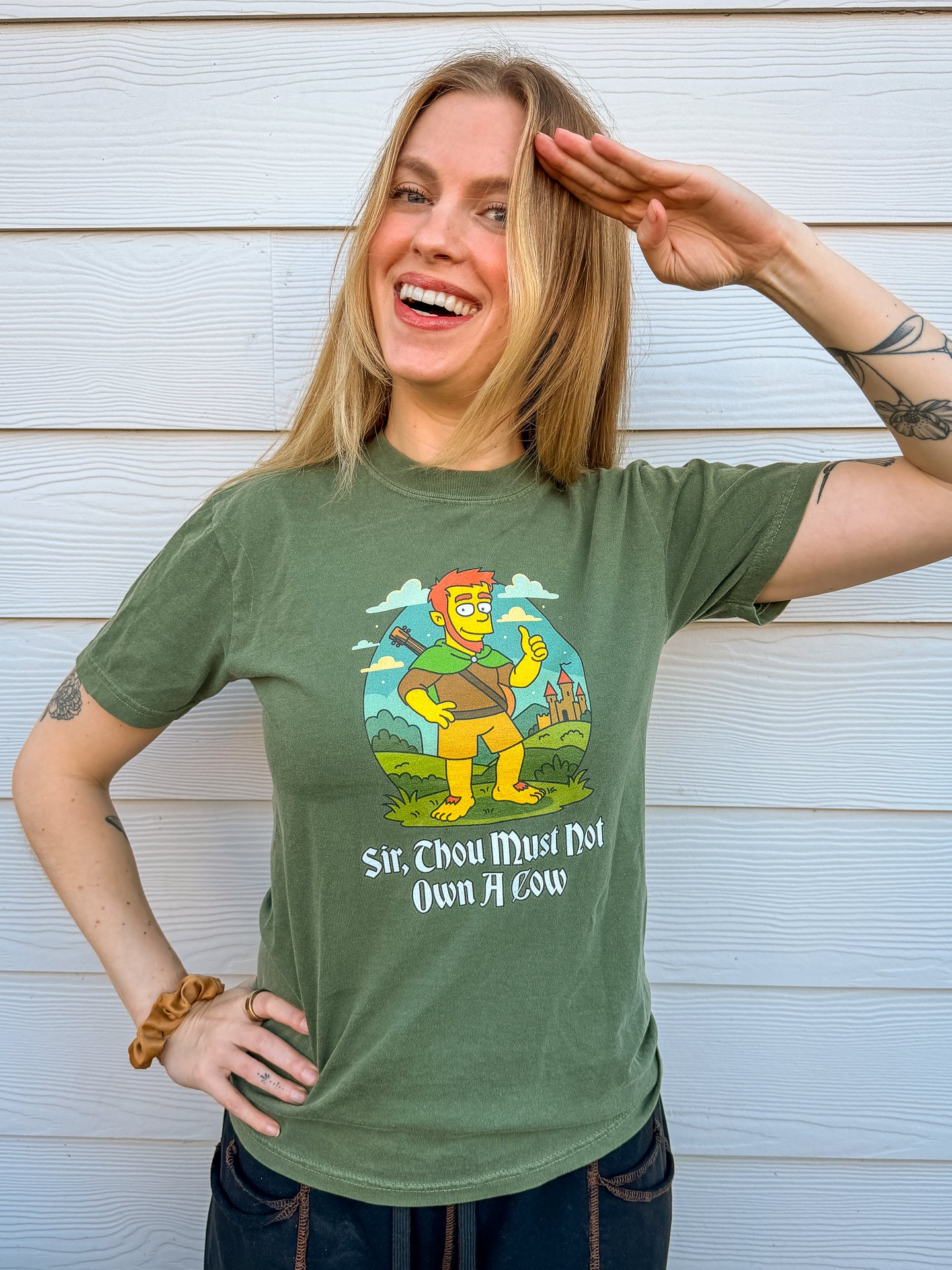 Bart's Thou Cow Tee product image (2)