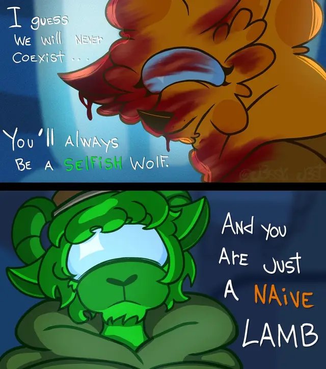 Sorry gang but I am more of a trustworm than a paidintern 💅🏻✨ We gotta fight the popular ships /j I just love them together okay? Green is the typical loser virgin that consume too many comics while Orange is your workaholic HR family that doesn’t understand social clues~ I have a headcanon (I believe WE all have the same headcanon) that the host and the Alien are living together on the same body and both of them are fighting each other to see who is in control, I also saw some people saying that orange might be a clone/hybrid lab created alien and you know what? Yeah I like that, uuf I think I have a good foundation to start making a comic don’t yall agree? Yeeeeeeesh new project! Also, because we gotta give our credits, the first drawing I took inspiration from the artist “fishy_tank_06” over here on insta, recommend checking out their work sometime 👍 Anyways, enjoy, eat . #amongusfanart #amongusshow #furryartwork #amongusgame #doodles 