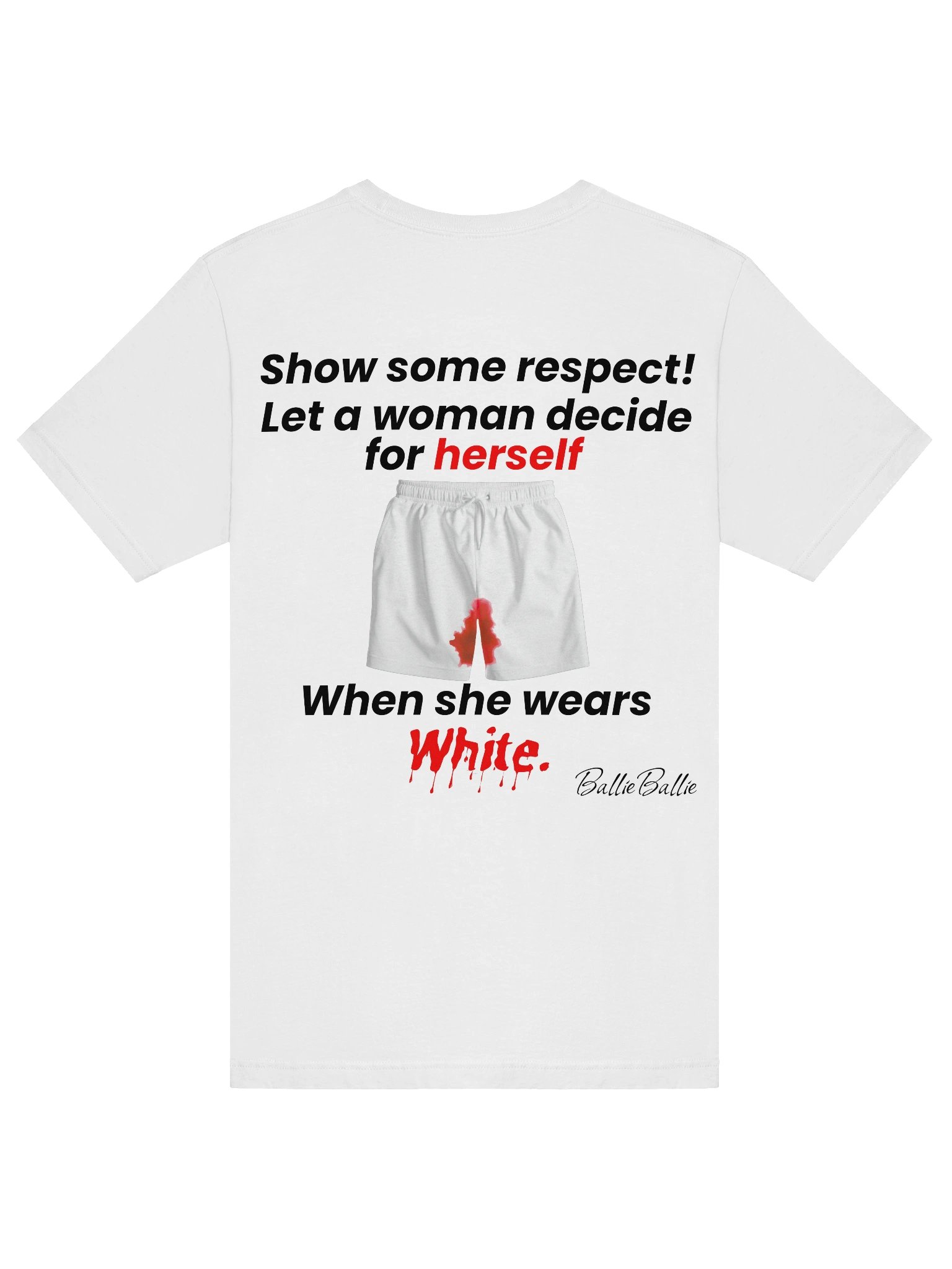 Show some respect! Let a woman decide for herself when she wears white. product image (6)