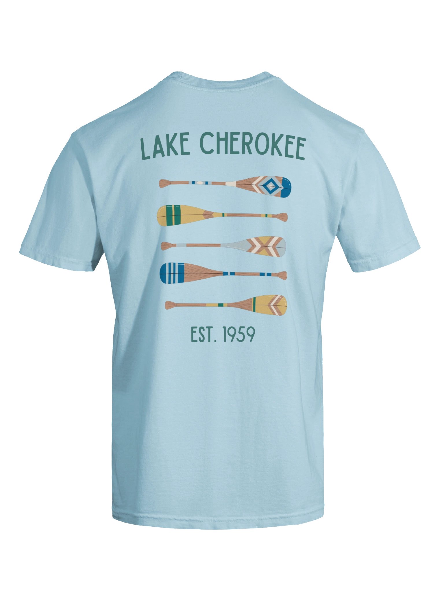 Lake Cherokee Paddles Tee product image (7)