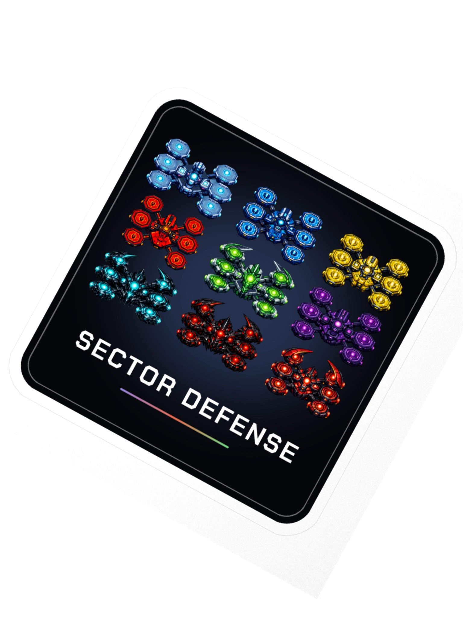 Sector Defense Platforms Sticker product image (2)