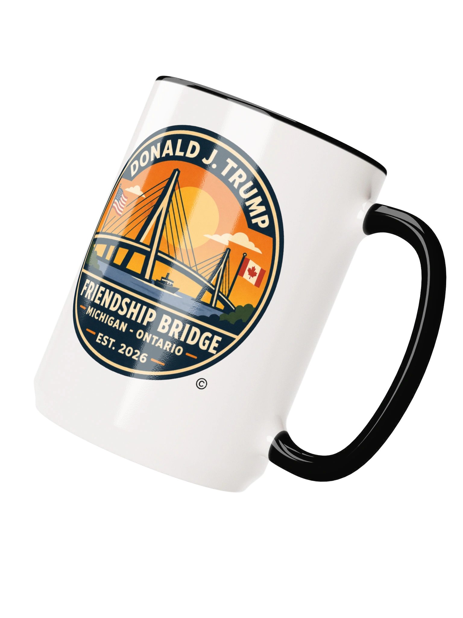 Official 15 oz Souvenir Mug - Donald J. Trump Friendship Bridge™ product image (8)