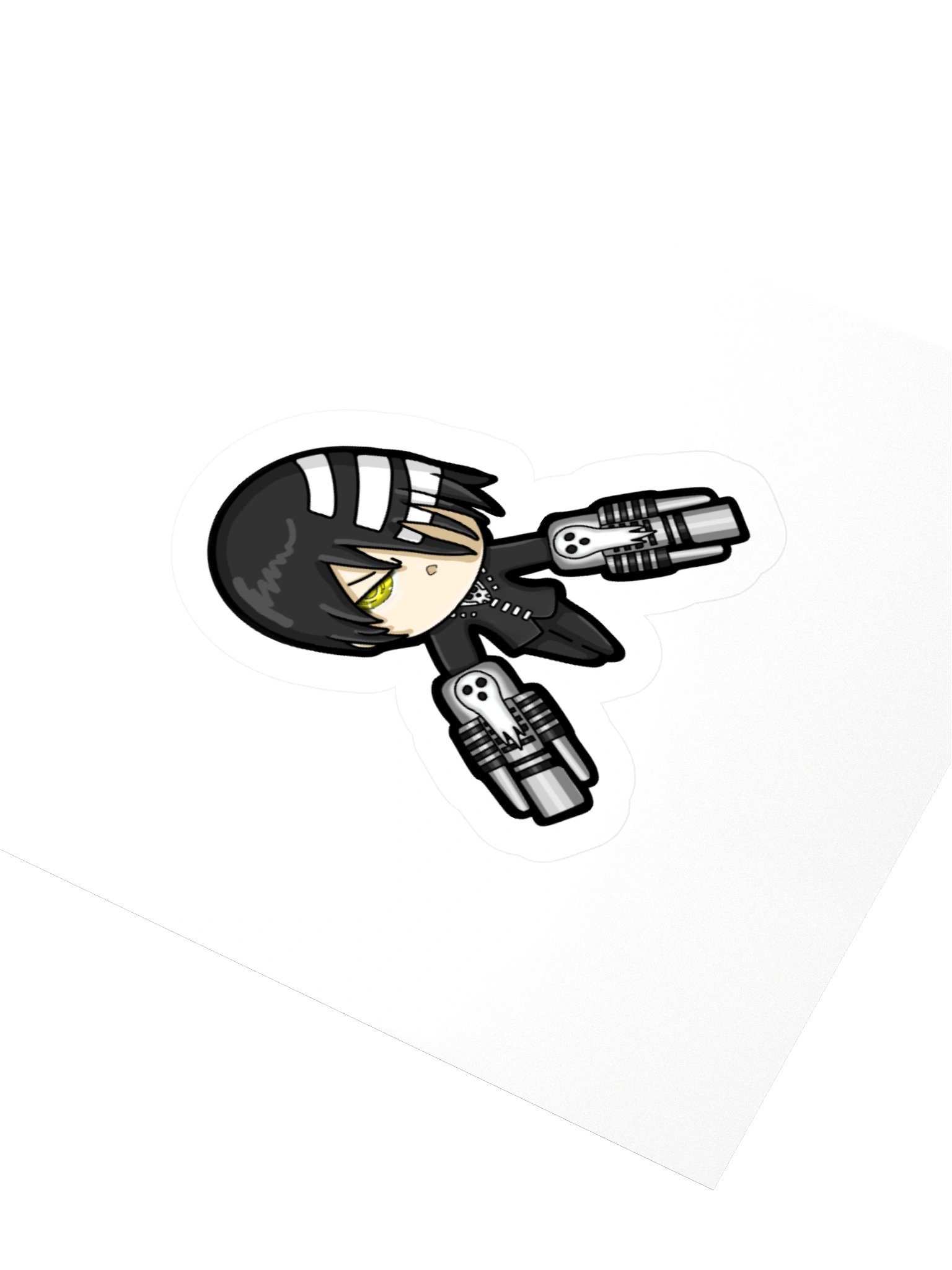 Death Cannon Chibi Sticker product image (10)