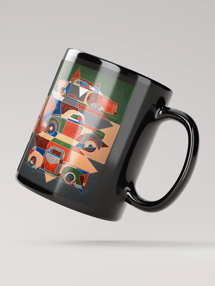 A Century of Rides III Black Glossy Mug (Original) product image (2)