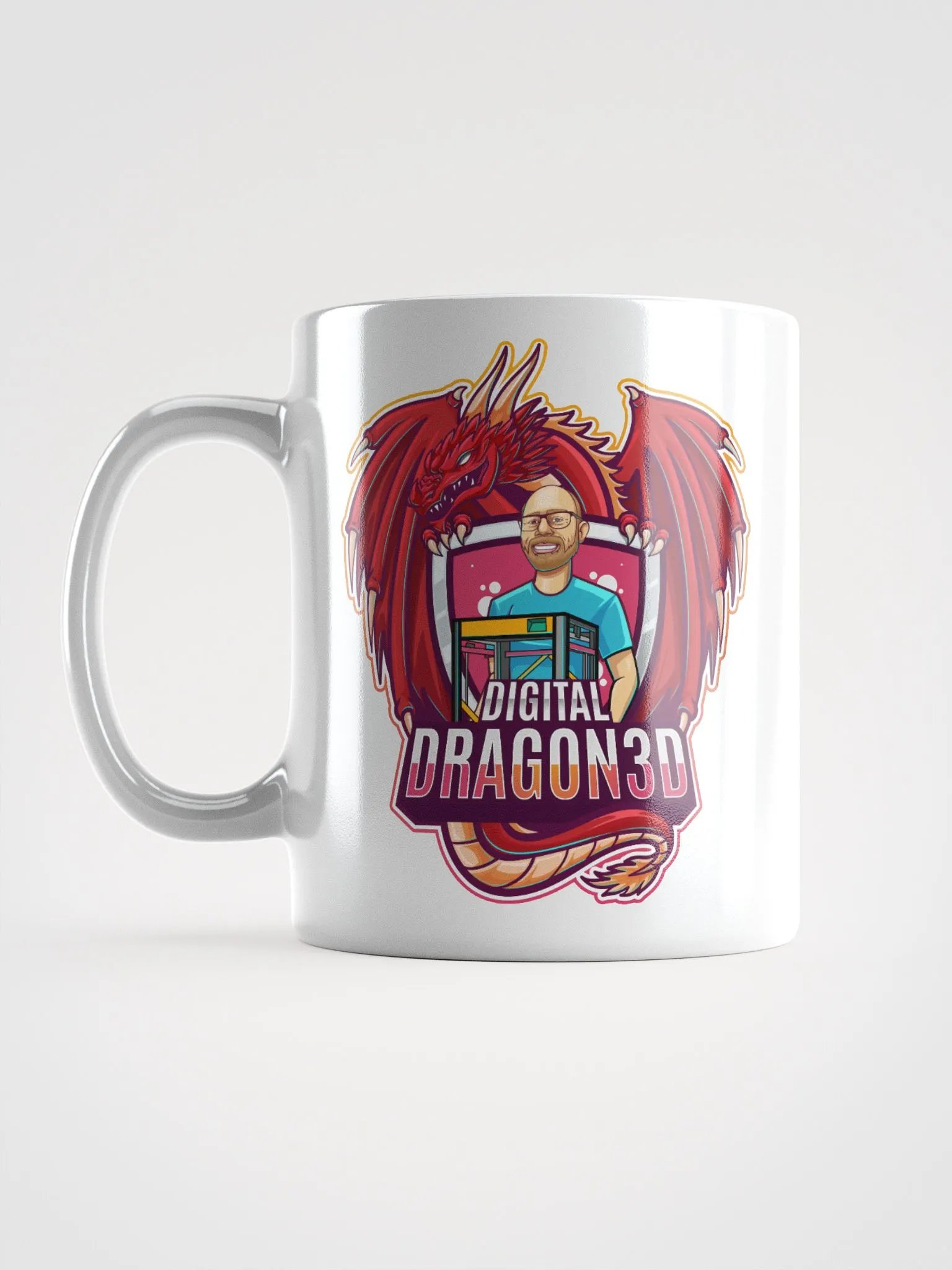 Digital Dragon 3D Coffee Mug product image (17)