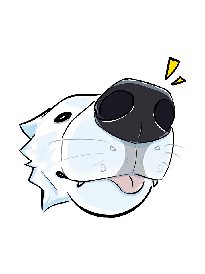 Up Close Wolp Sticker product image (1)