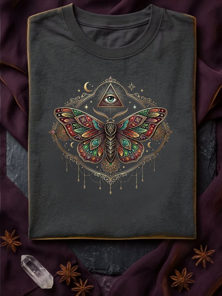Celestial Eye Moth Tee product image (1)