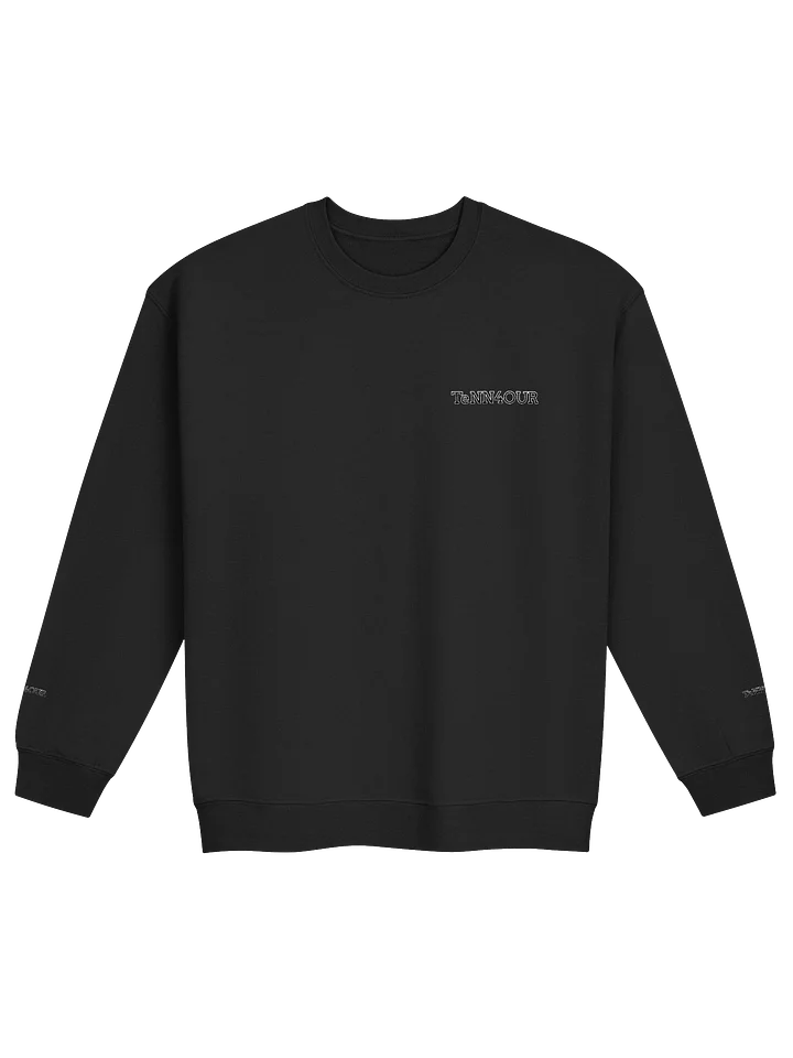 Embroidered White Outline Crewneck Sweatshirt product image (2)