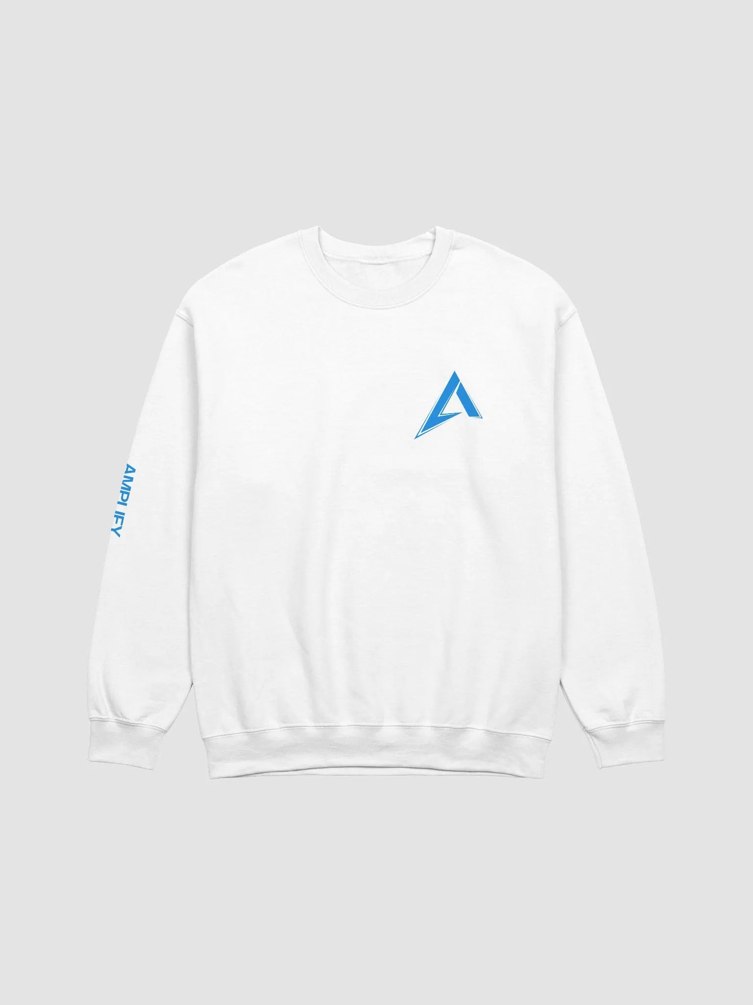 Amp Classics Long Sleeve Sweatshirt (White) product image (1)