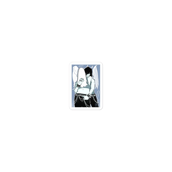 Angelic Embrace Die-Cut Stickers product image (1)