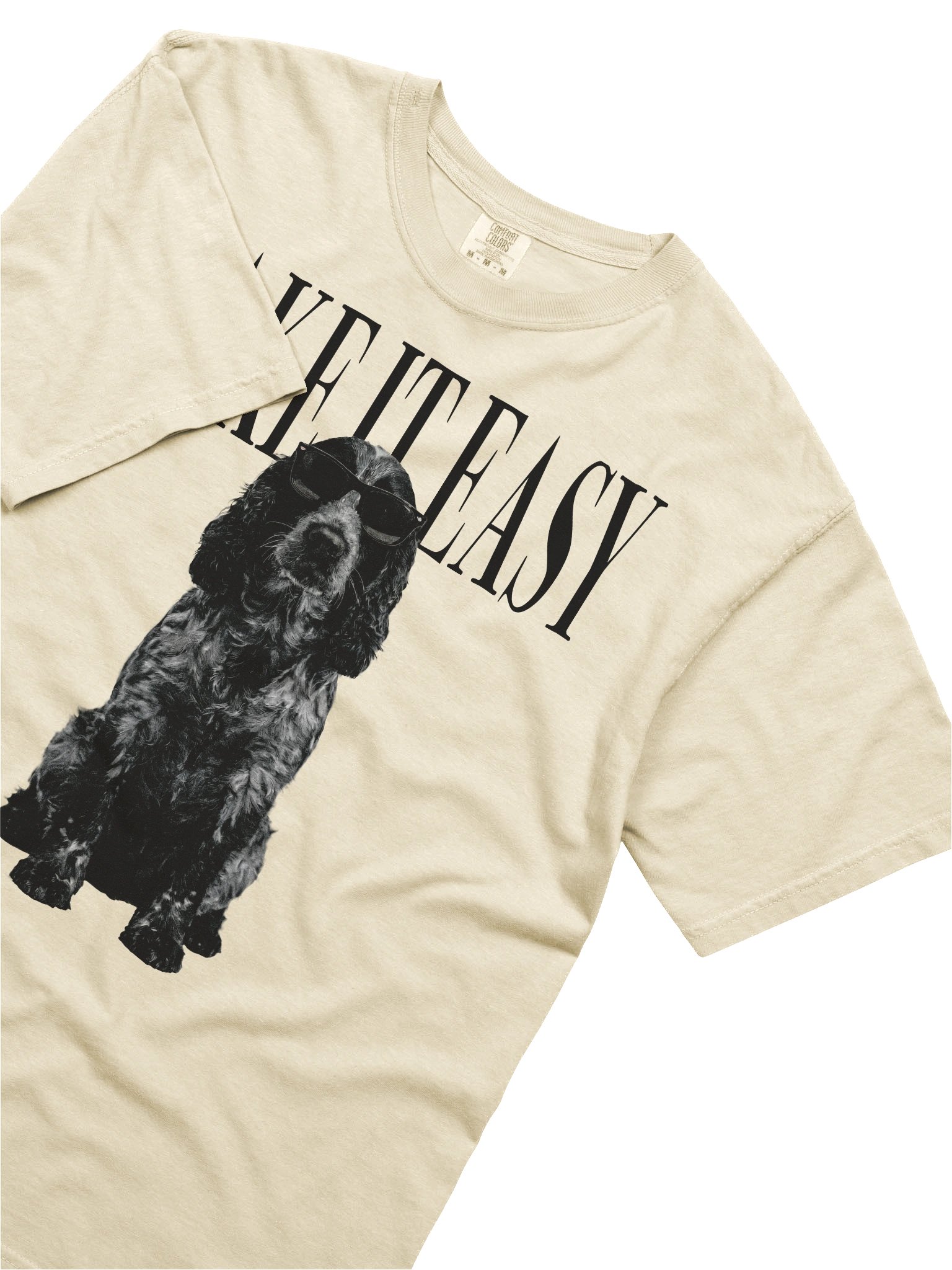 Take It Easy '90s Pop Vintage-Style T-Shirt for Working Cocker Spaniel(Blue Roan) Owners product image (8)