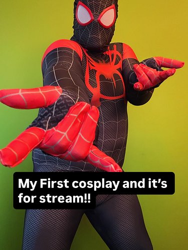 Miles morales for dispatch the game on stream. Link in bio