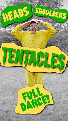 Now all the monsters can come to the party!

As requested here’s a full dance video so you can dance with your little monster...