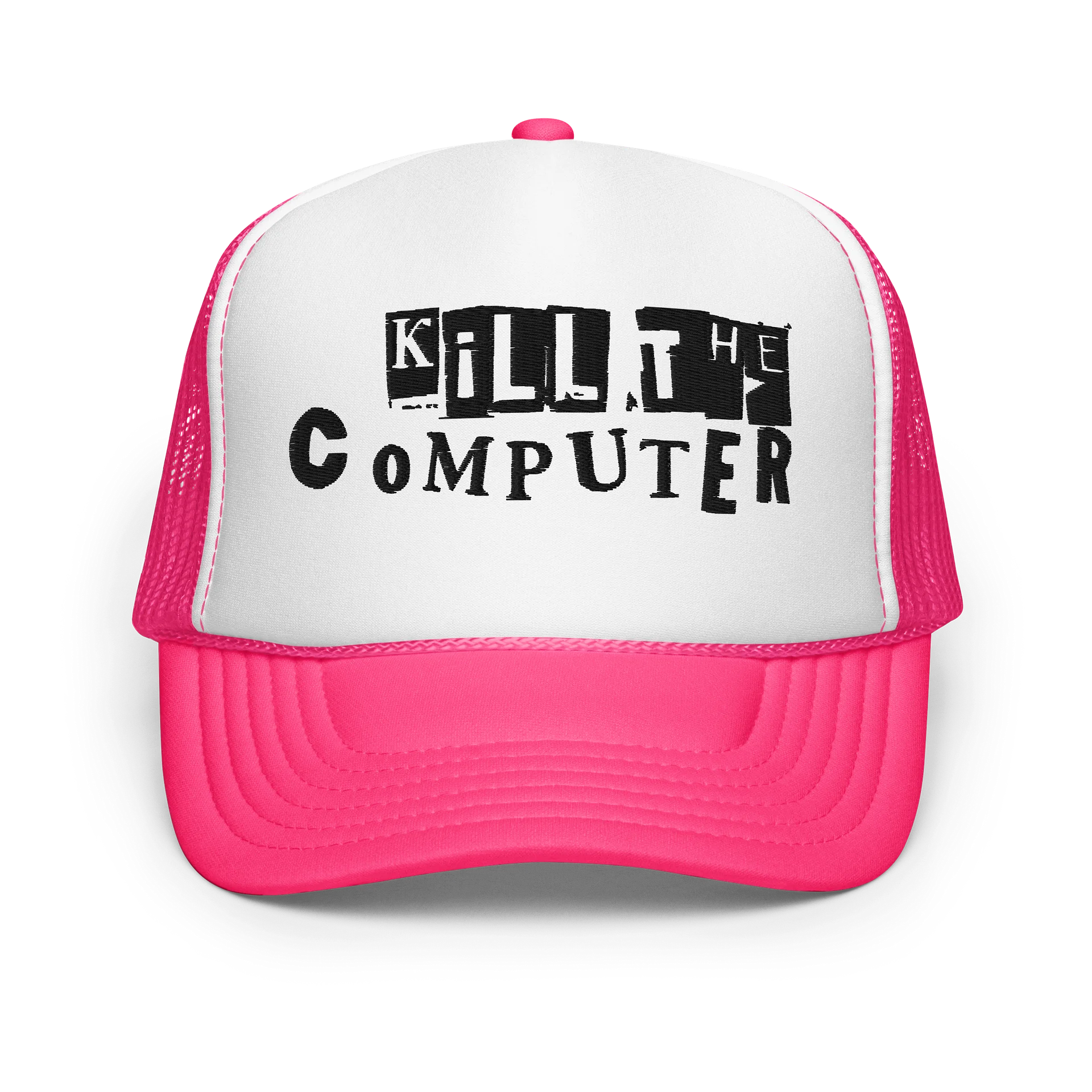 Trucker Hat Black Font product image (19)