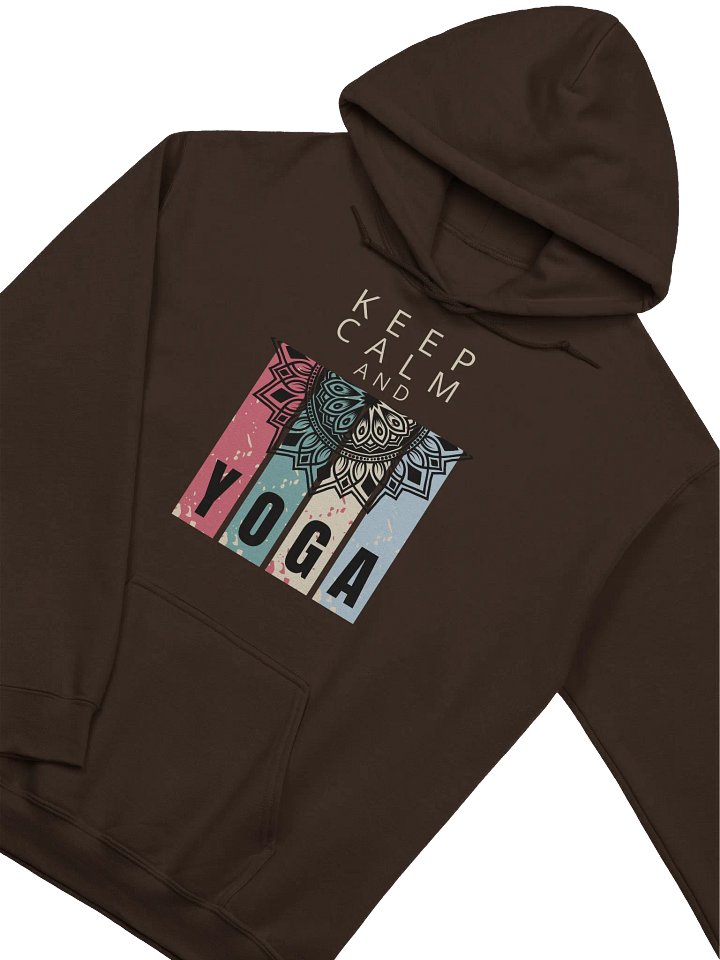 Mandala Serenity Hoodie - Embrace Calm with Yoga product image (2)