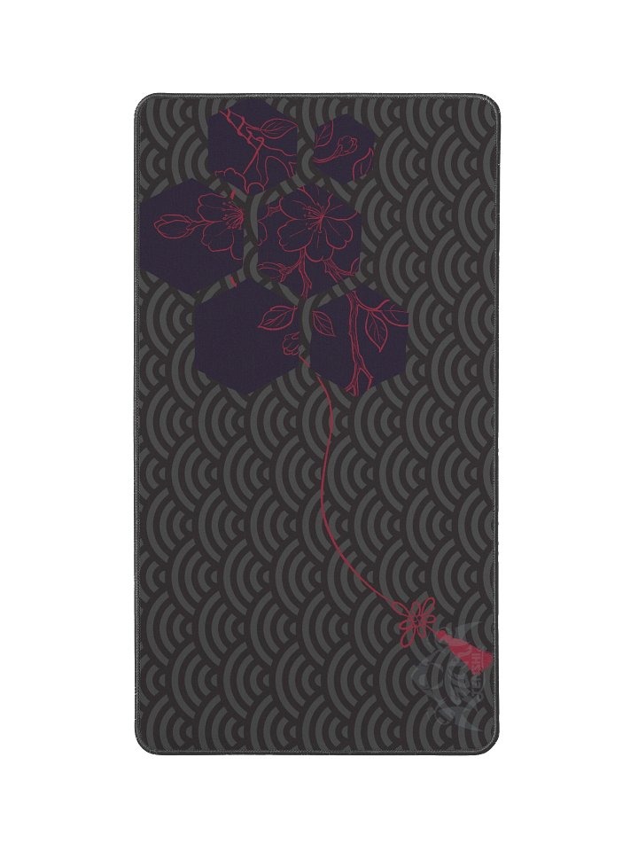 Noir Sakura Desk Mat product image (1)