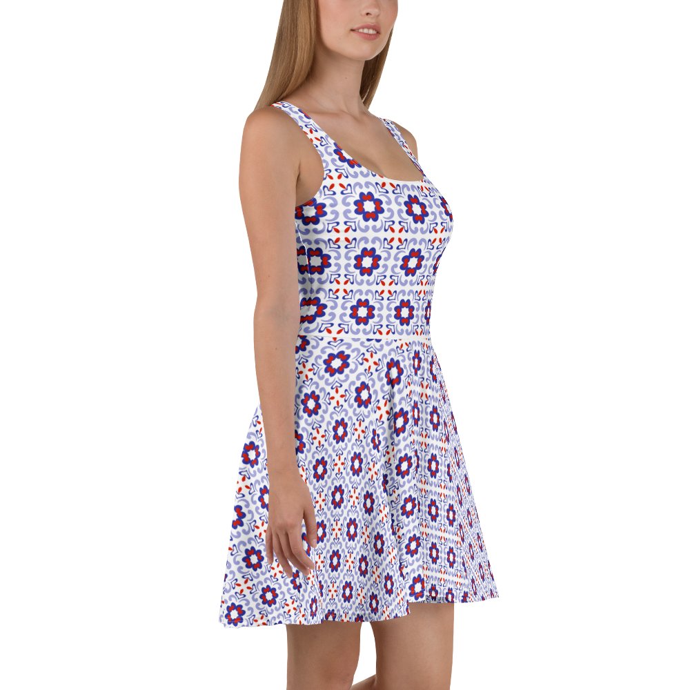 Andalusian Tile Floral Dress product image (5)