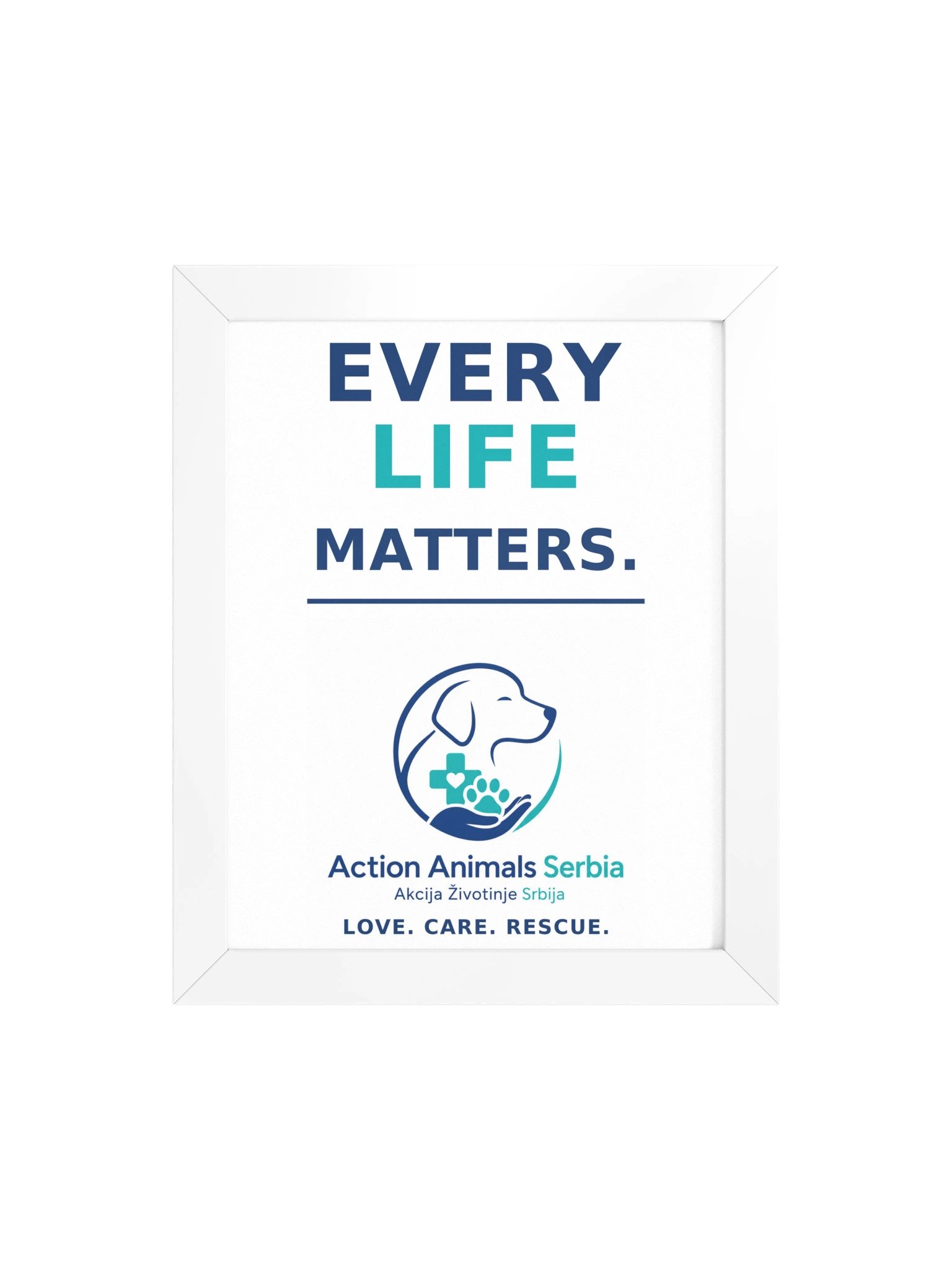 Every Life Matters Gerahmtes Poster product image (34)