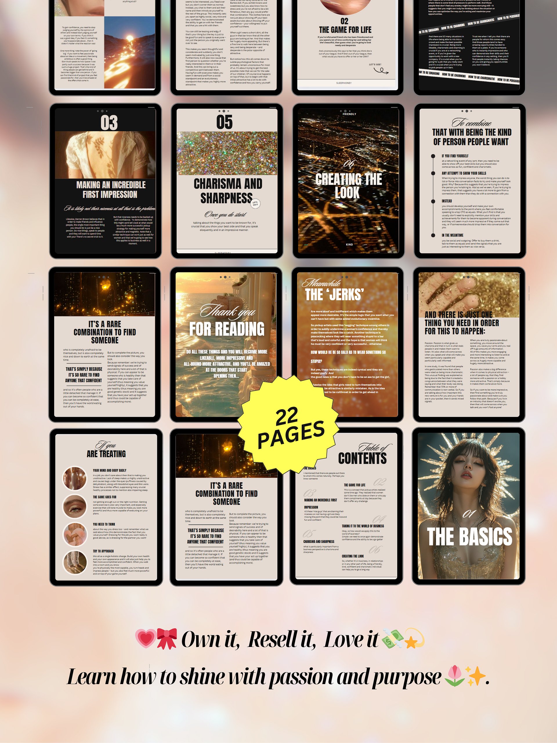 Irresistible You DFY Editable Canva Guide | PLR/MRR Ebook product image (3)
