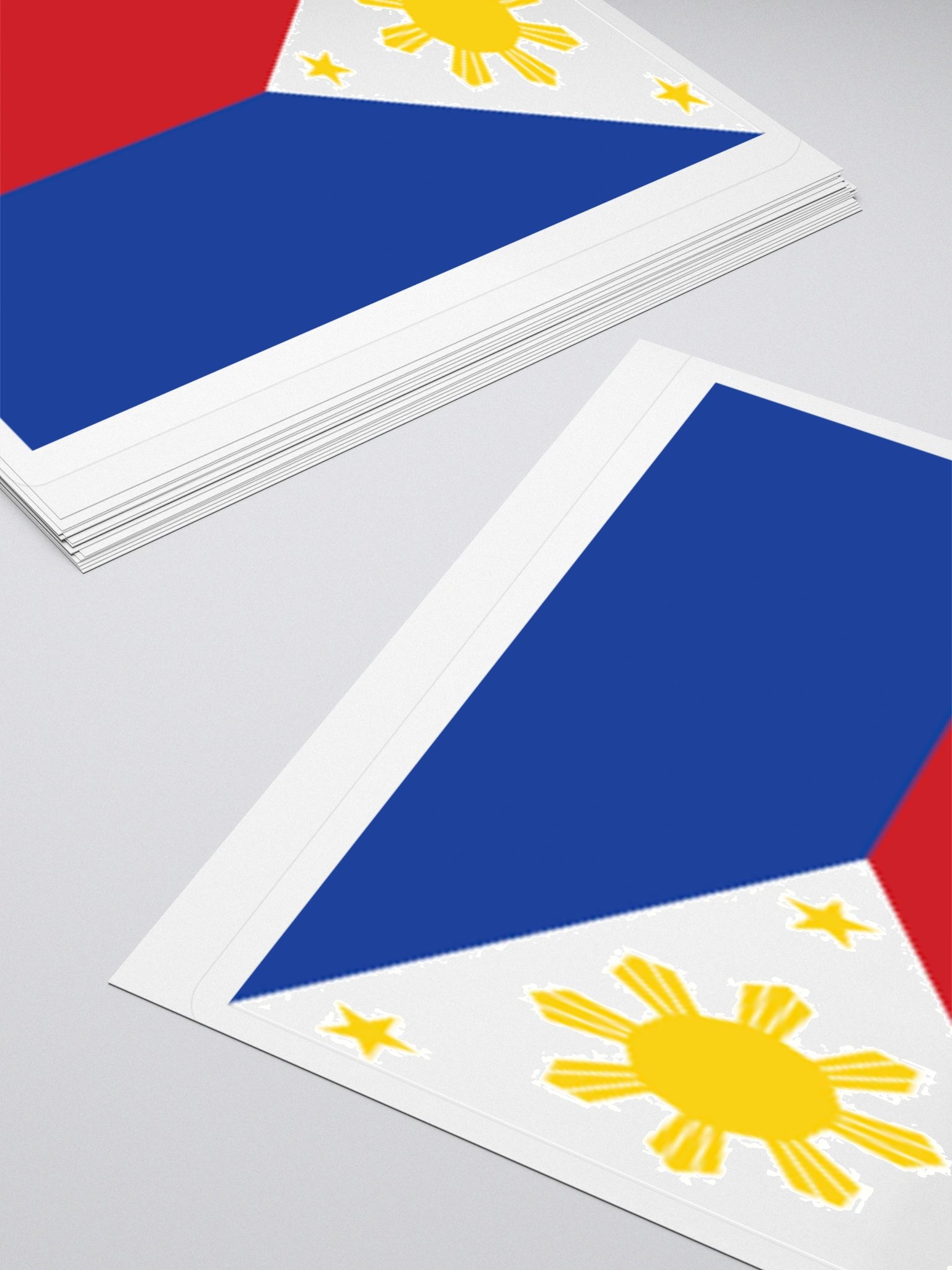 Exclusive Philippine Flag Kiss-Cut Stickers - High-Quality Vinyl, Multiple Sizes product image (12)