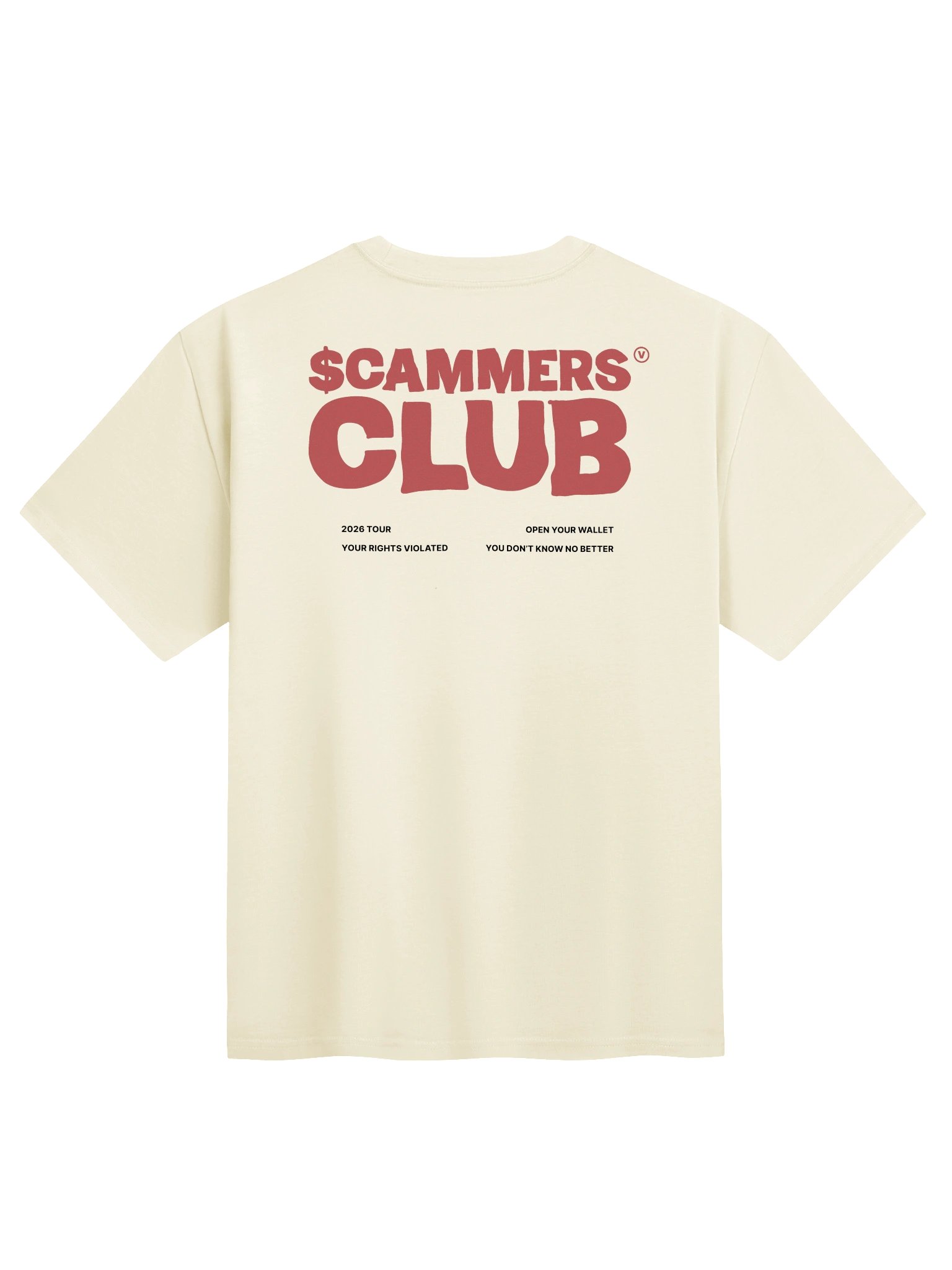 The Scammers Club Tour Tee (in the Light) product image (1)