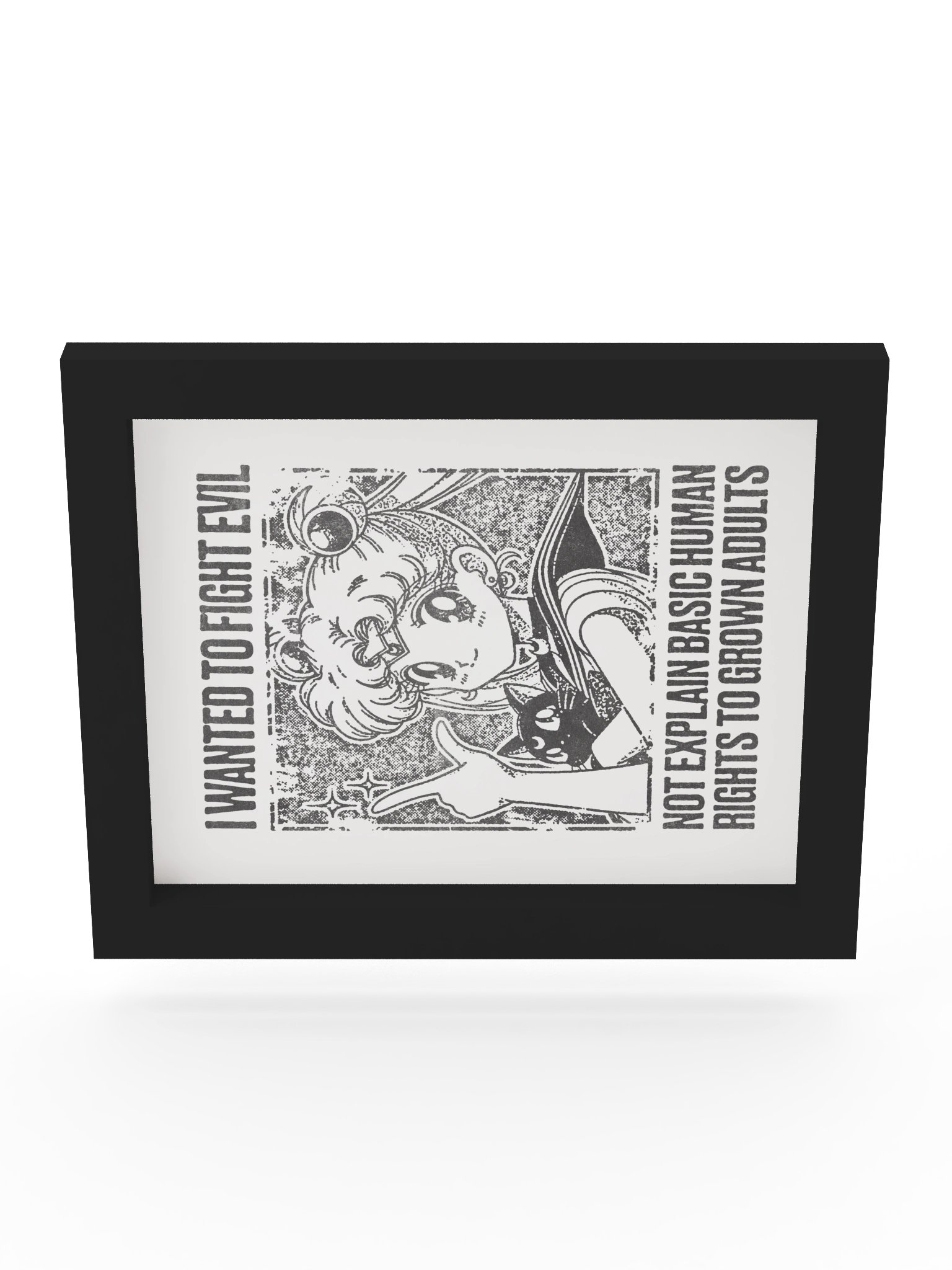 FIGHT ! Framed Print. product image (10)