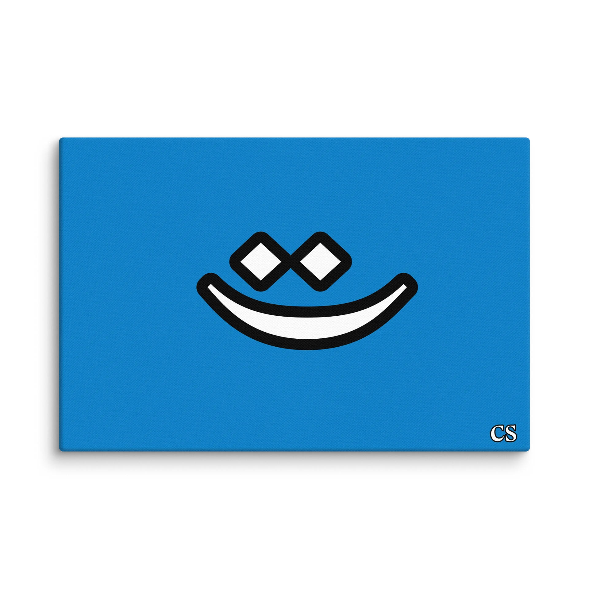 CS, Smiley 12"x18" Wall Art product image (1)