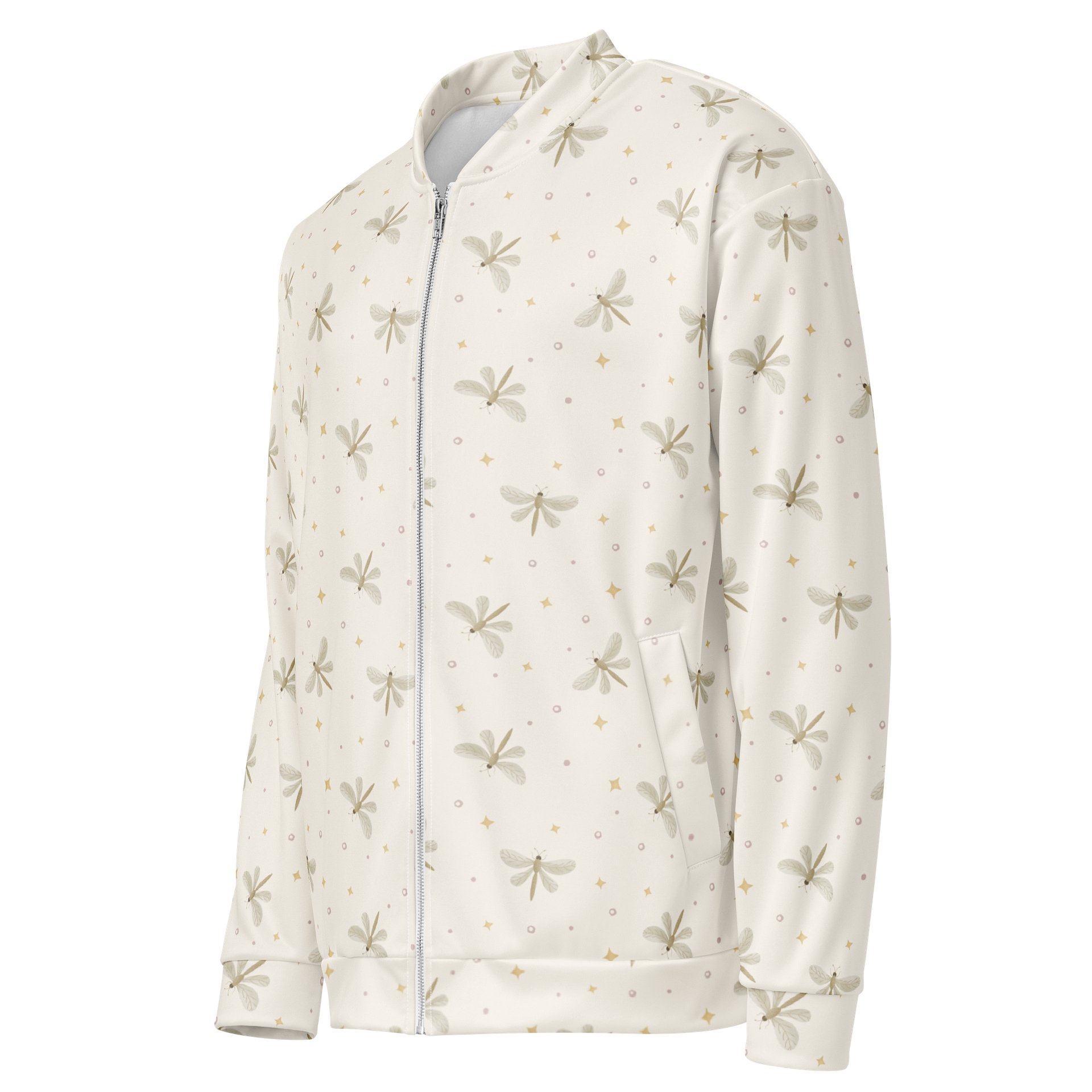 Serene Dragonflies Bomber Jacket product image (3)