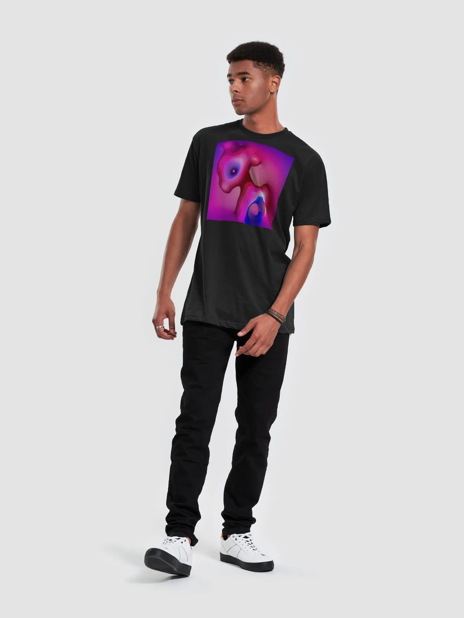 Baby Unicorn Enchanting Algorithmic Art T-SHIRT product image (3)