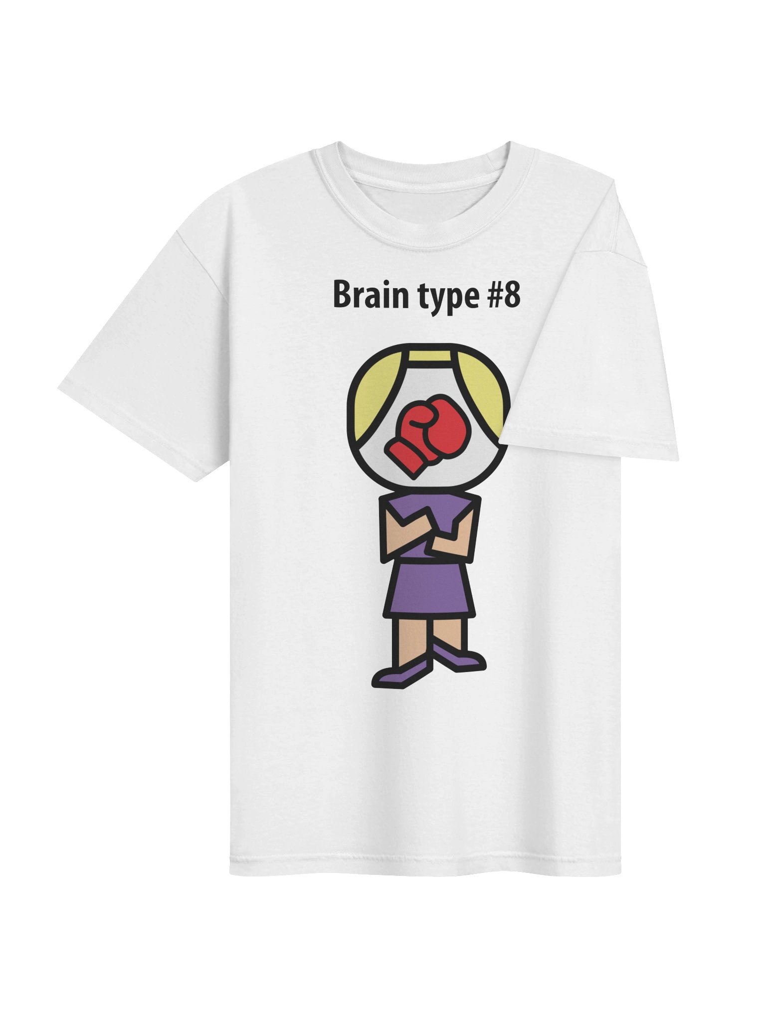 Brain type #8 t-shirt product image (4)