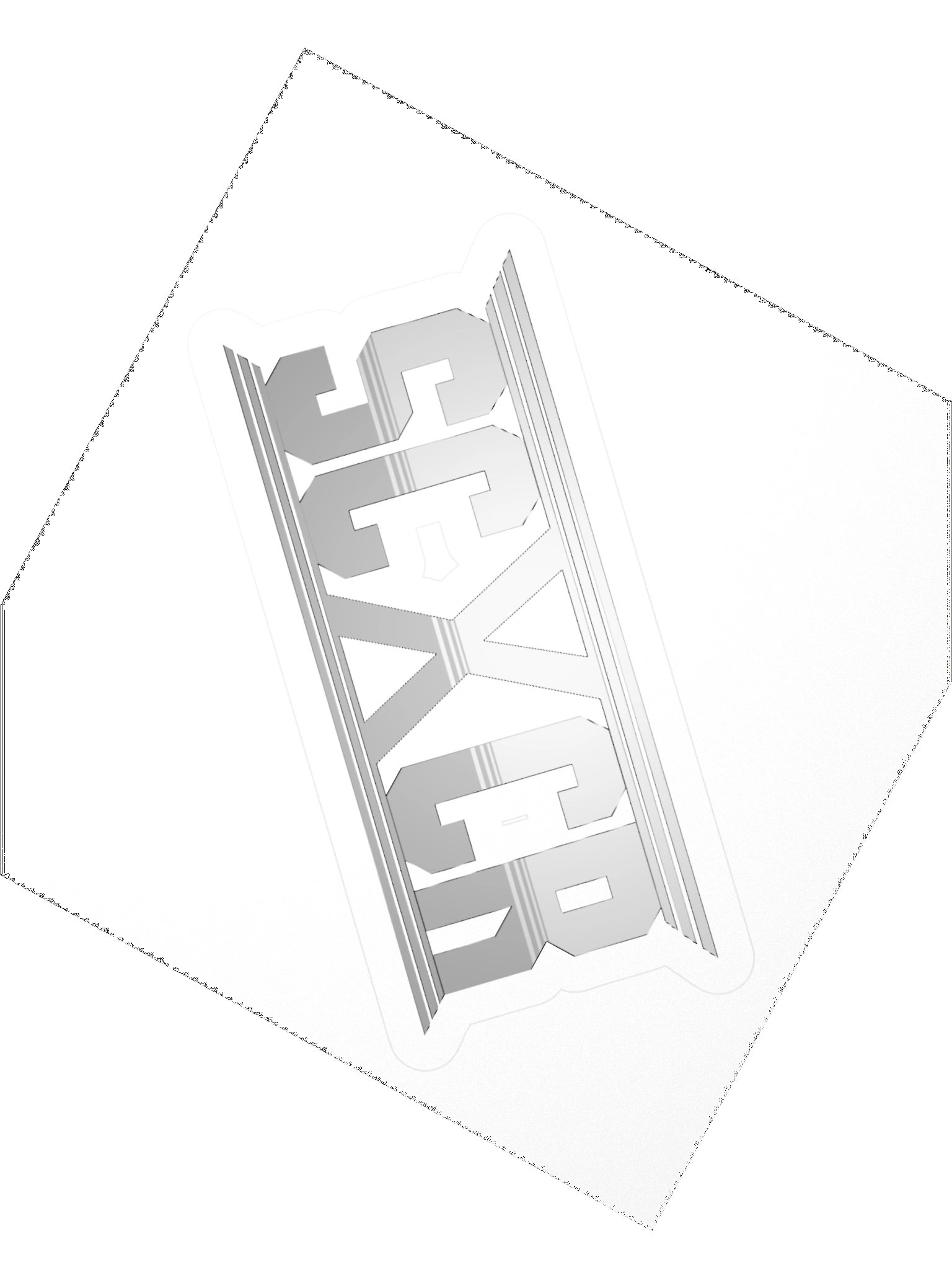 SCBars (Gray) Sticker product image (2)