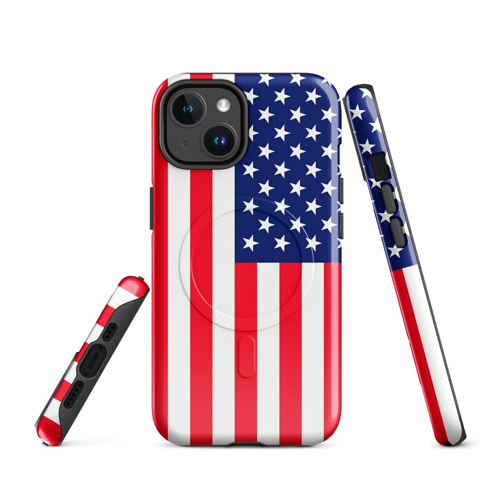 Stars and Stripes MagSafe® Tough Case for iPhone® product image (1)