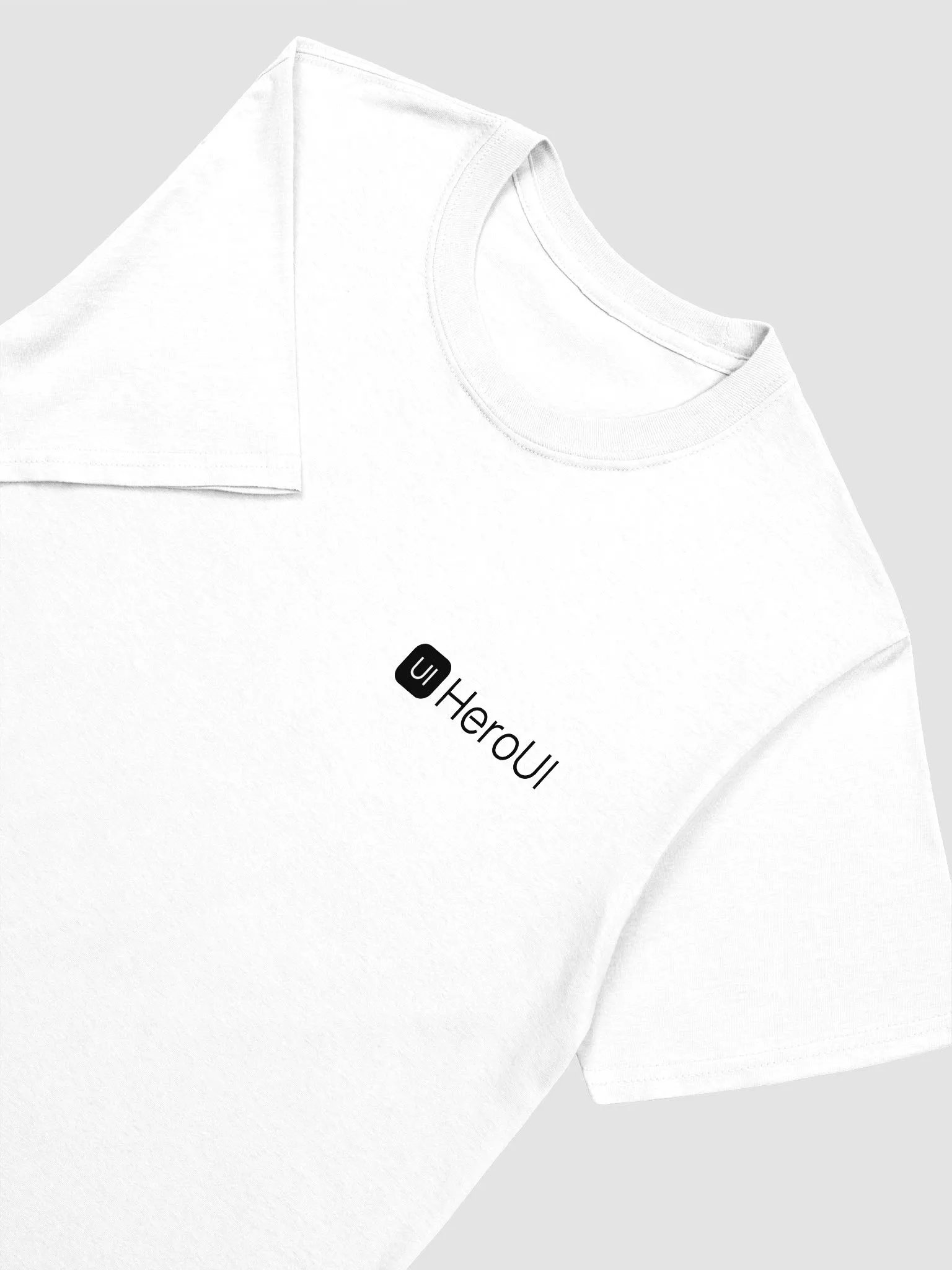 HeroUI T-shirt white product image (3)