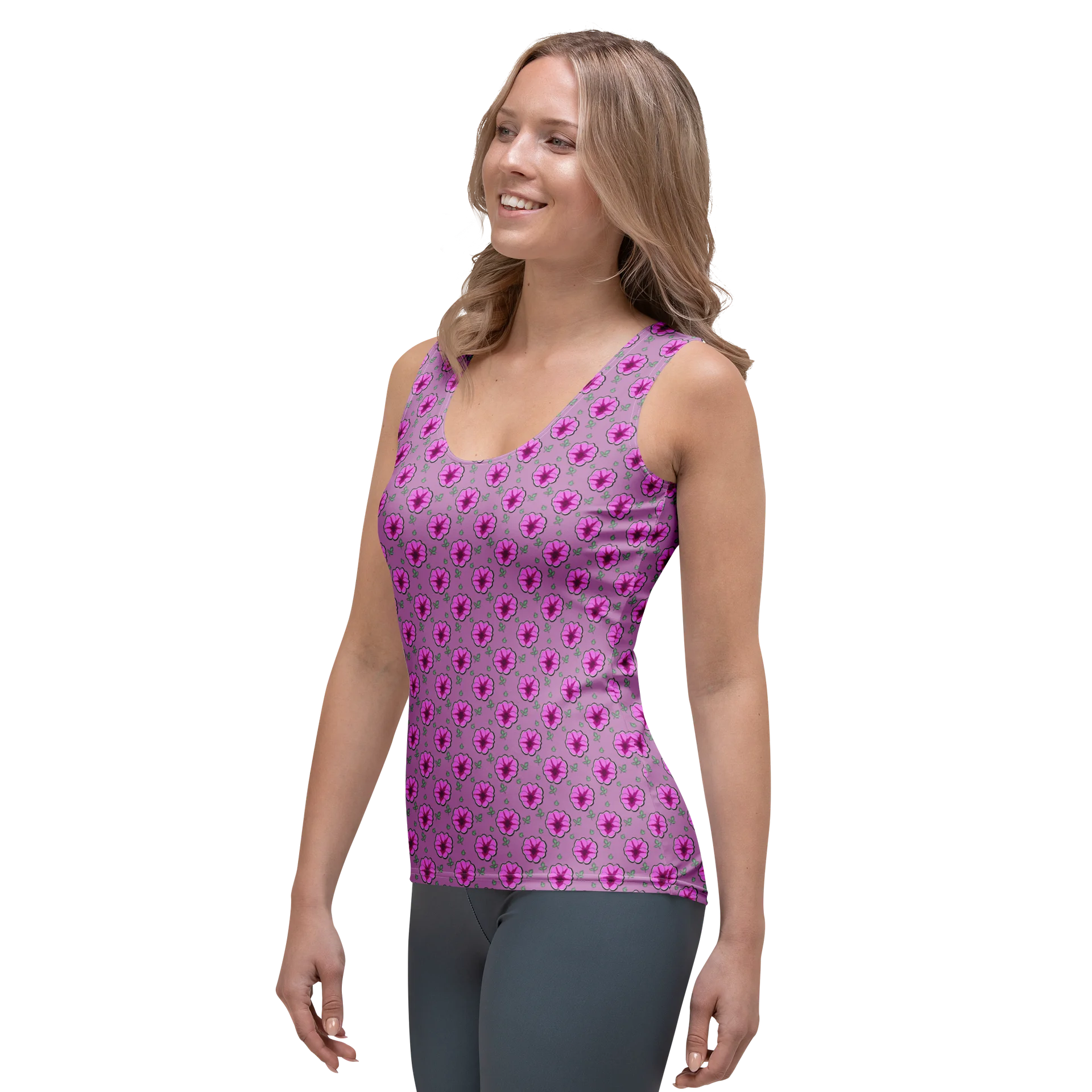 Summer Squarsh Tank - Pink product image (3)