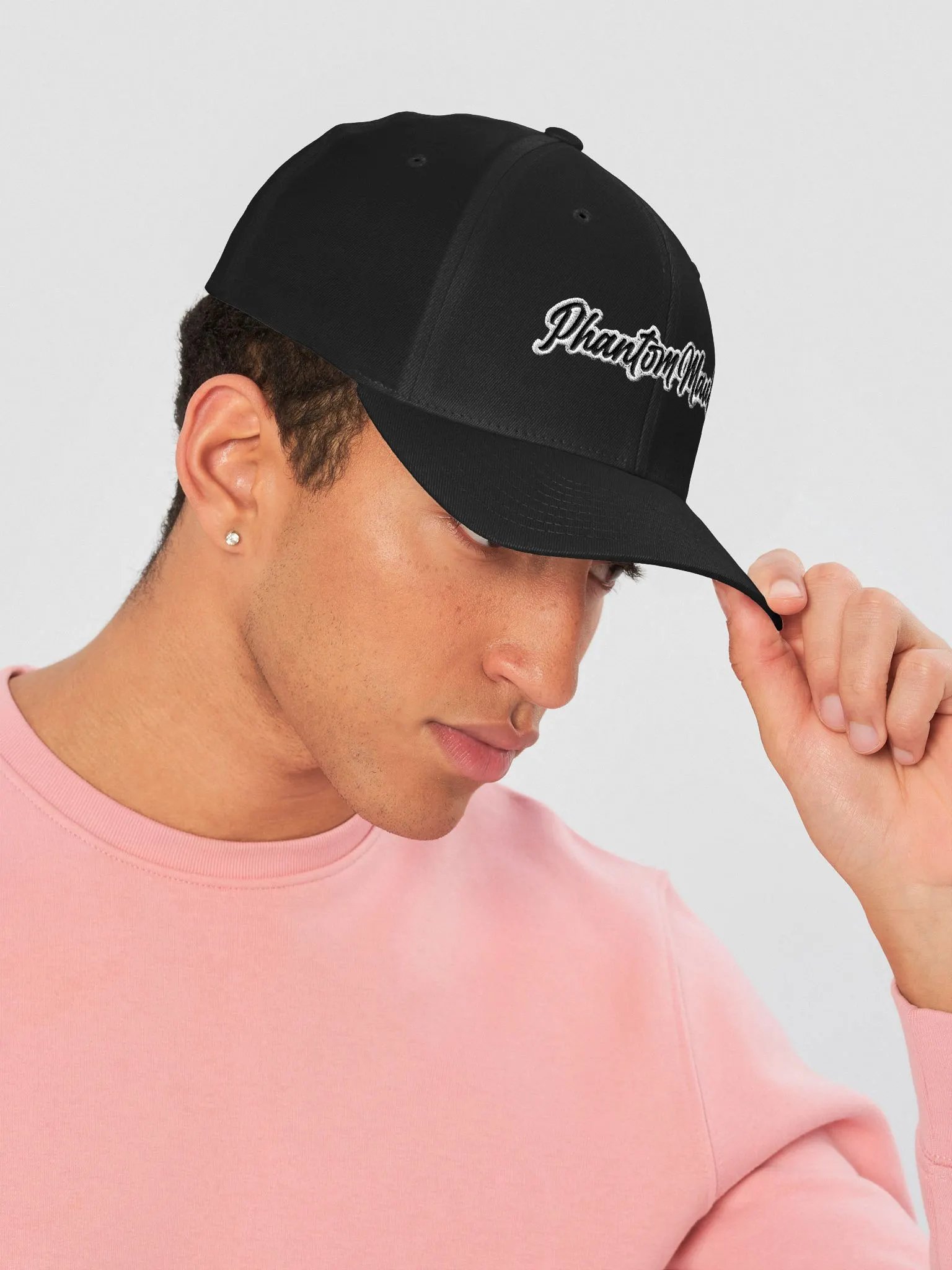 Black & White 'PhantomMaul' Flex Hat product image (4)